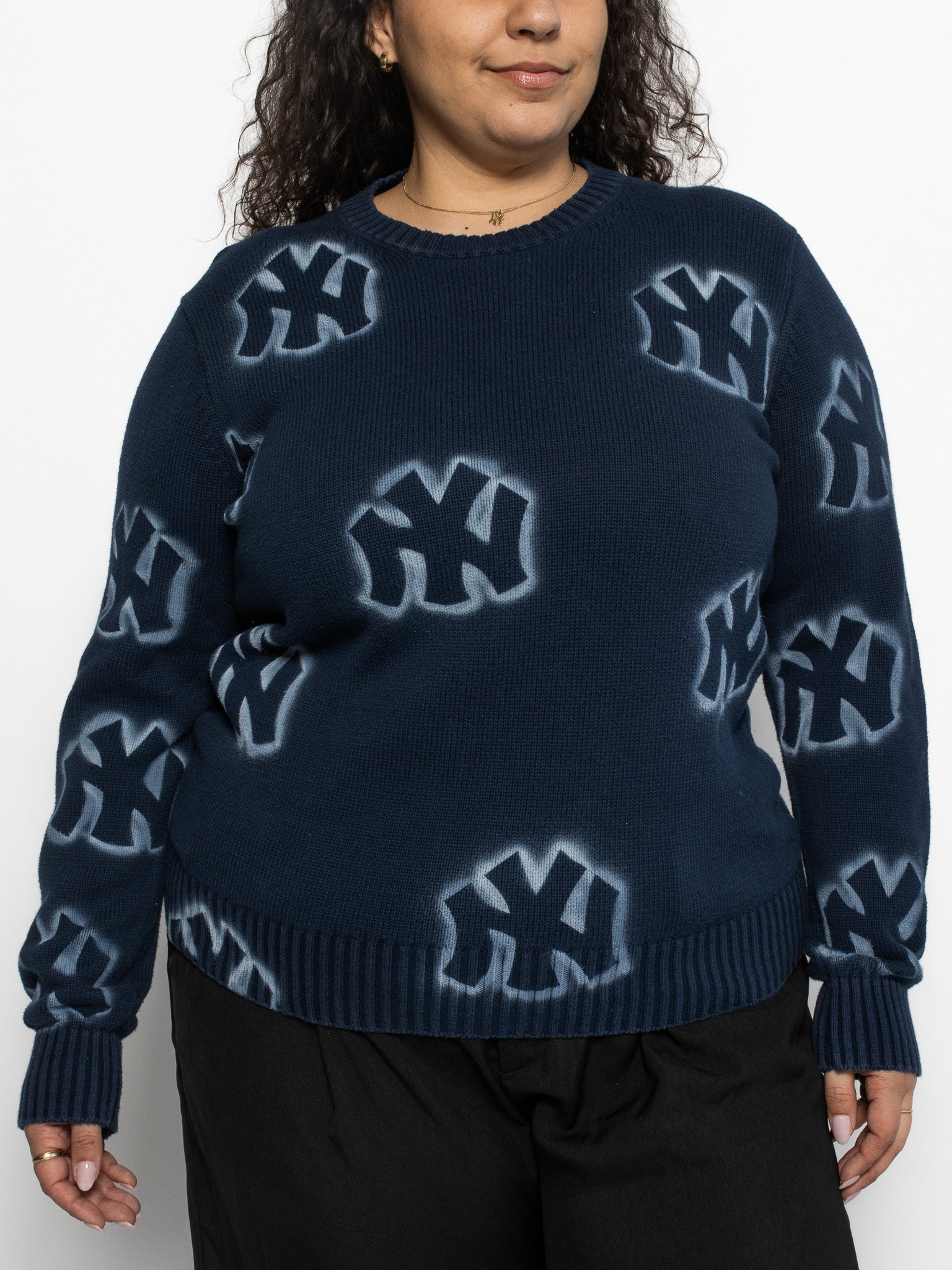 Femlord x BRZ - Navy NY Sweater (XL)