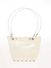 Hardware by Renee - Small Runway Bag in White