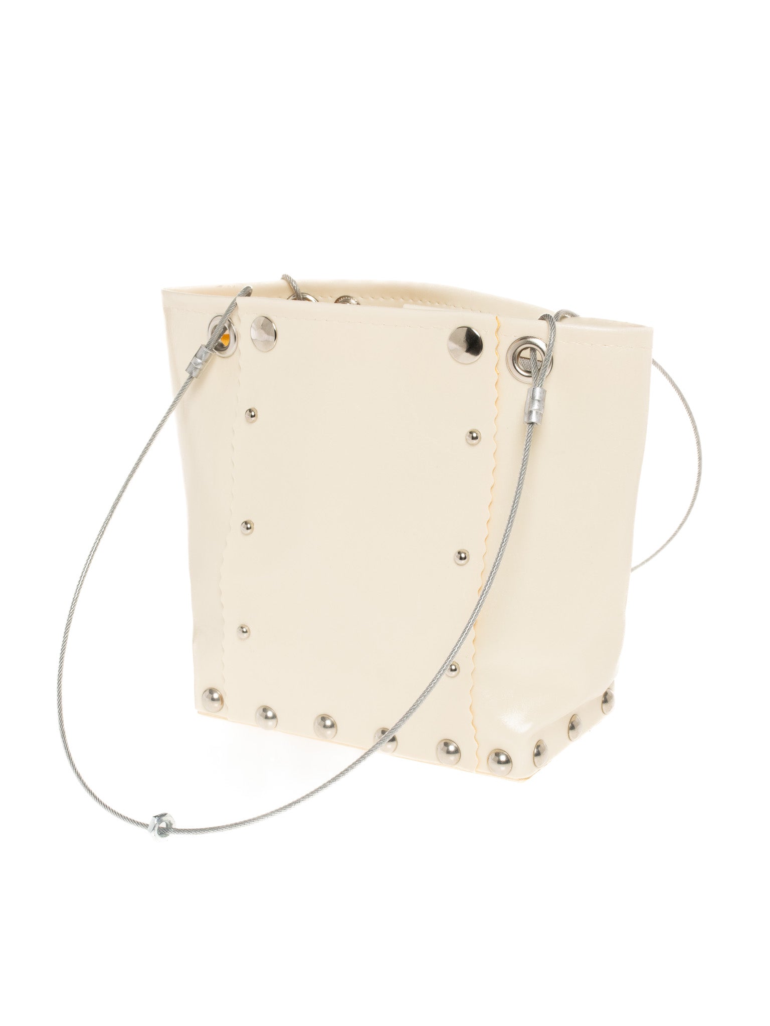 Hardware by Renee - Small Runway Bag in White