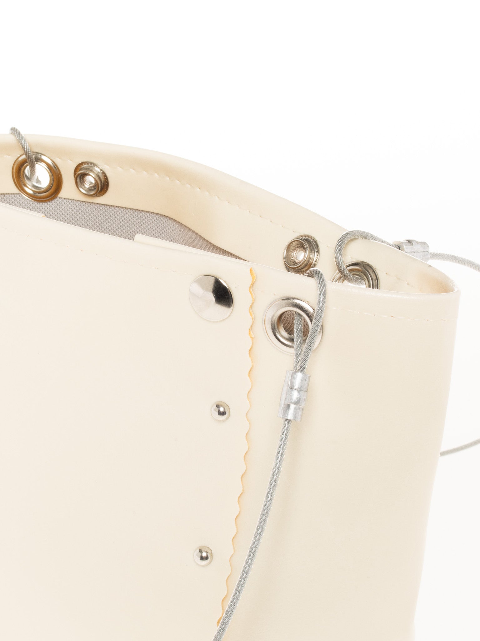 Hardware by Renee - Small Runway Bag in White