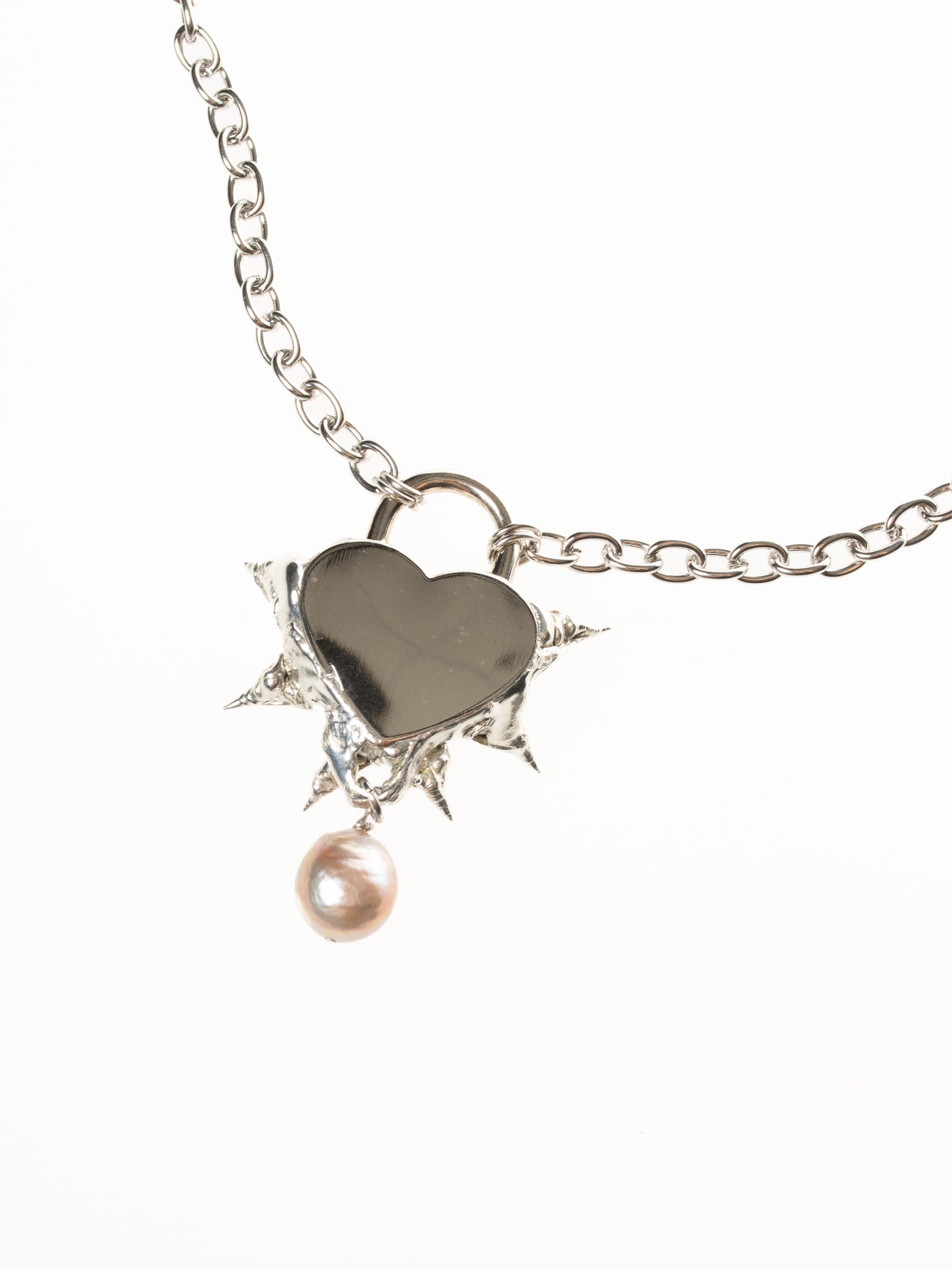 My Dearest World - Heart Padlock Collar
