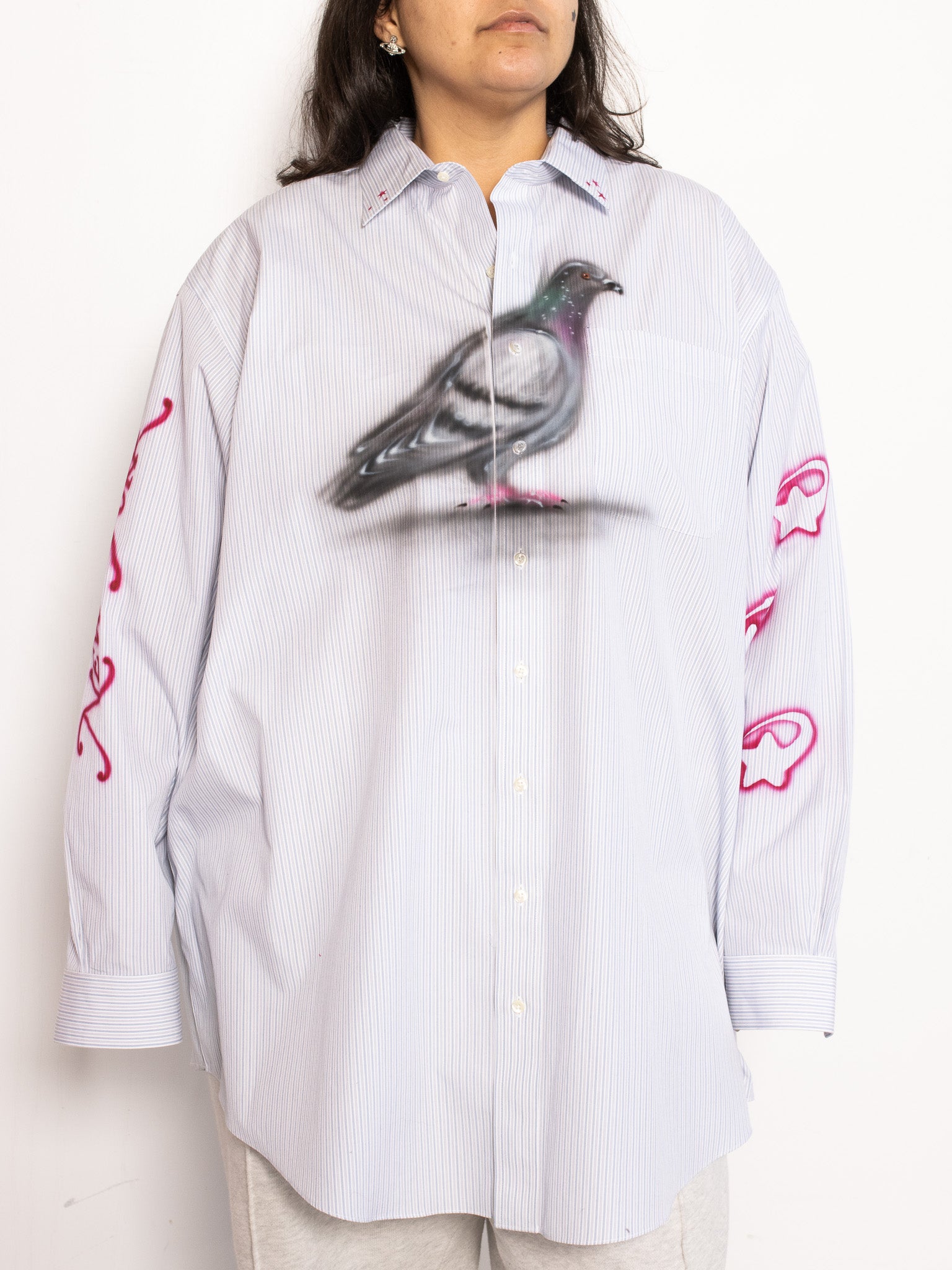 Femlord x BRZ - Pigeon Shirt Pink (2X/3X)