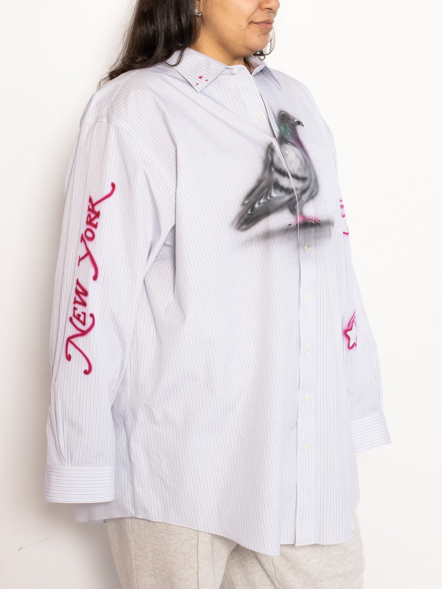 Femlord x BRZ - Pigeon Shirt Pink (2X/3X)