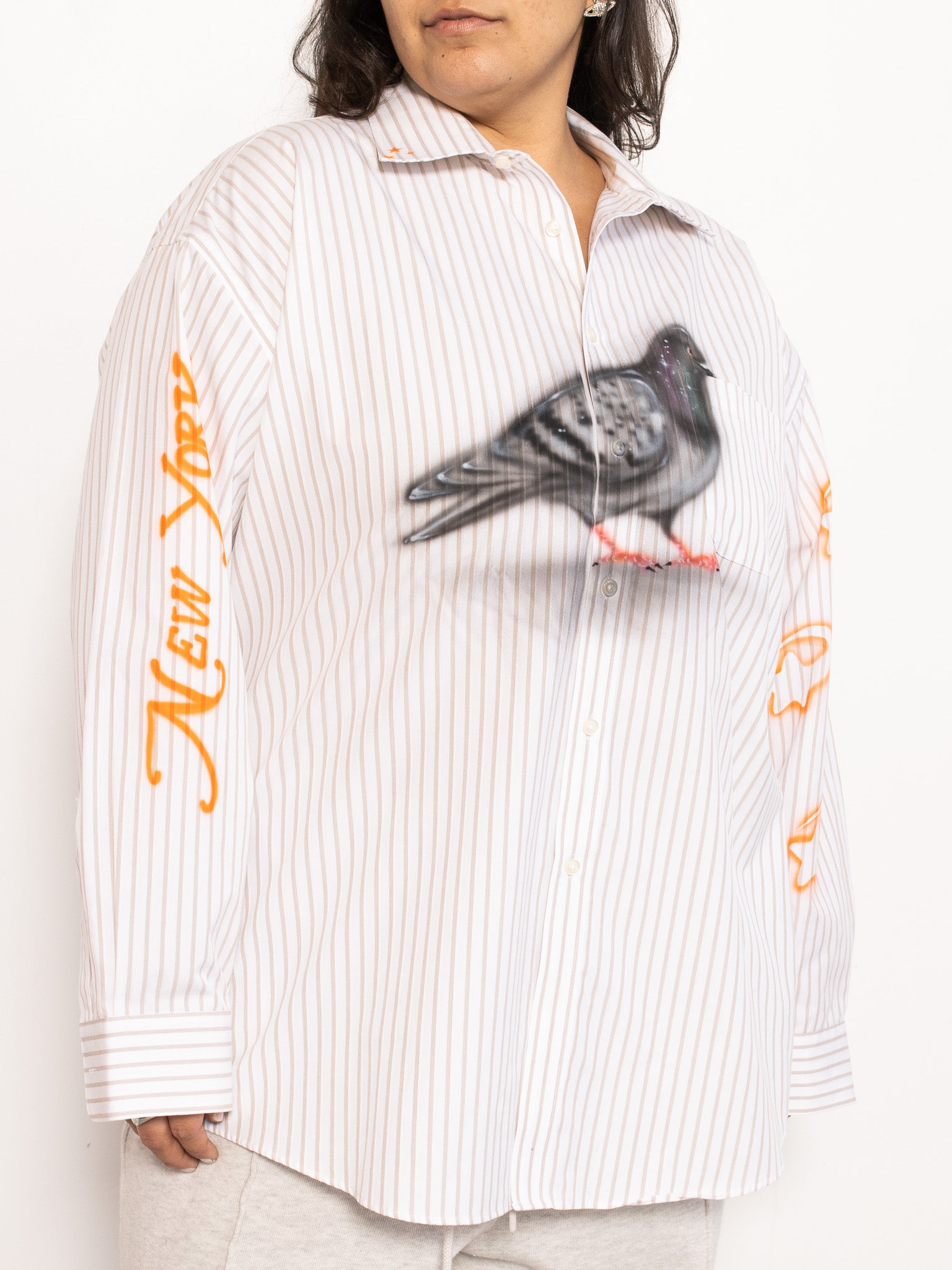 Femlord x BRZ - Pigeon Shirt Orange (2X)