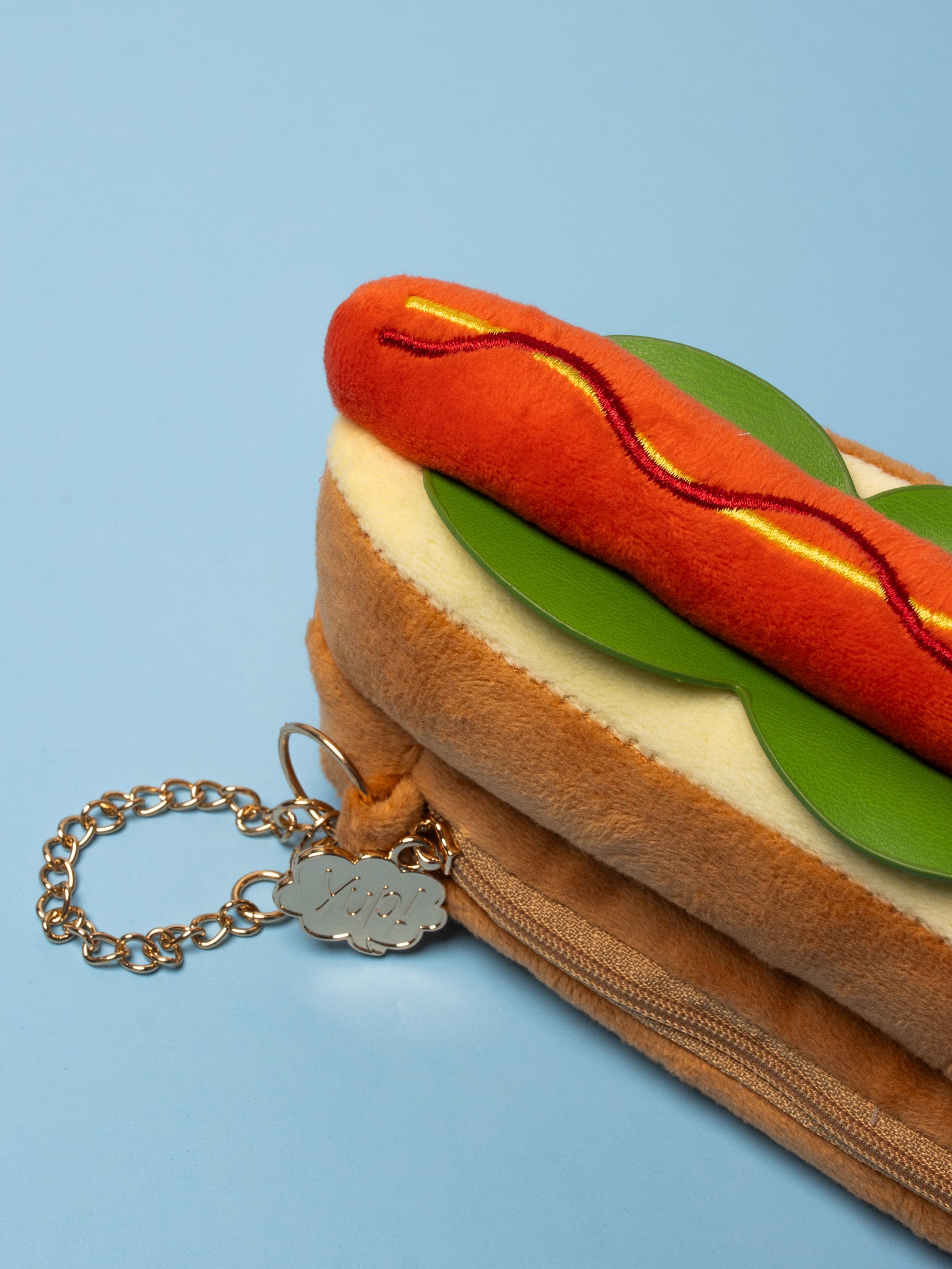 Yup! - Plush Hot Dog Pouch