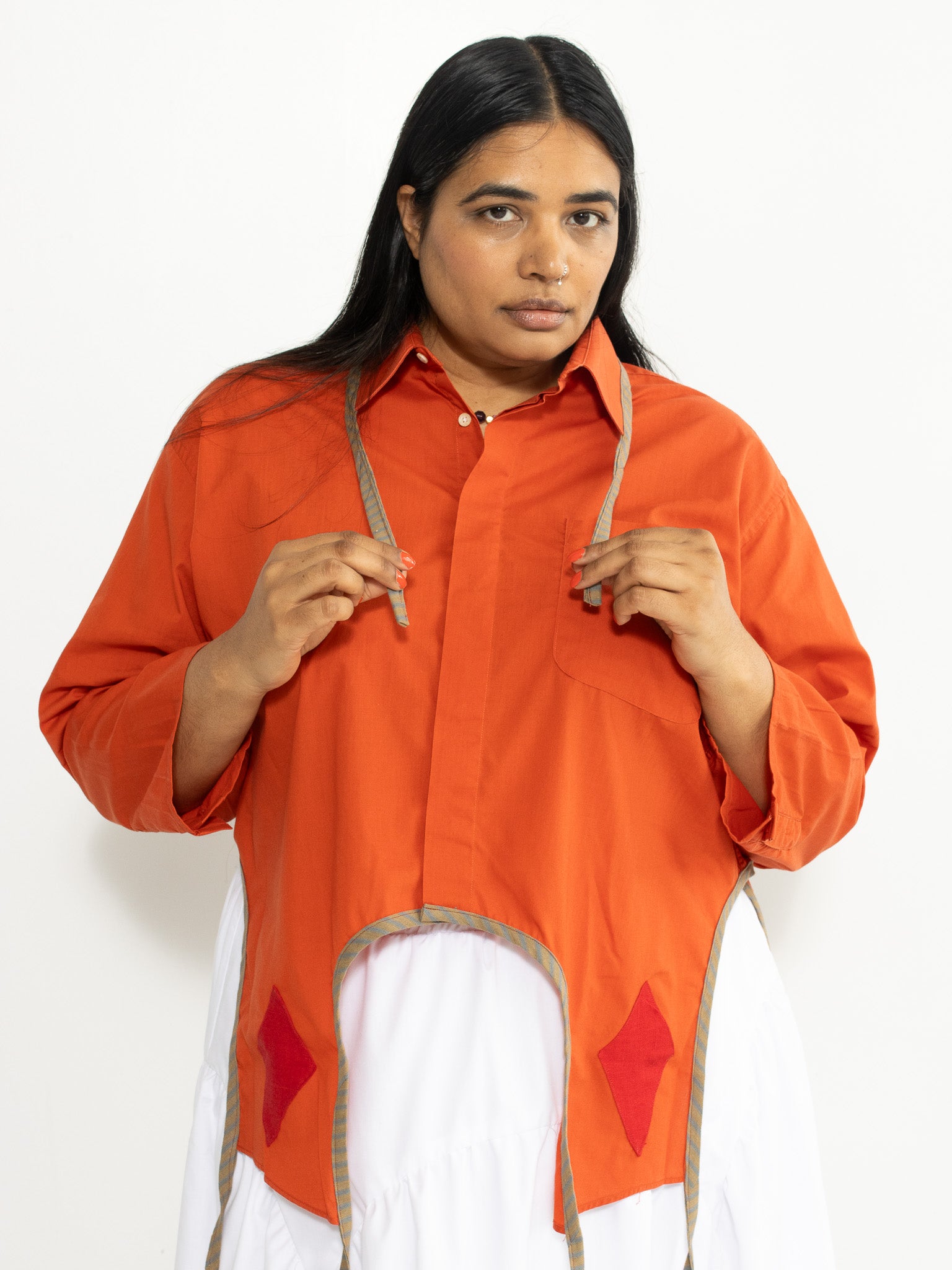 Tiberi - Orange Reworked Shirt (2X)