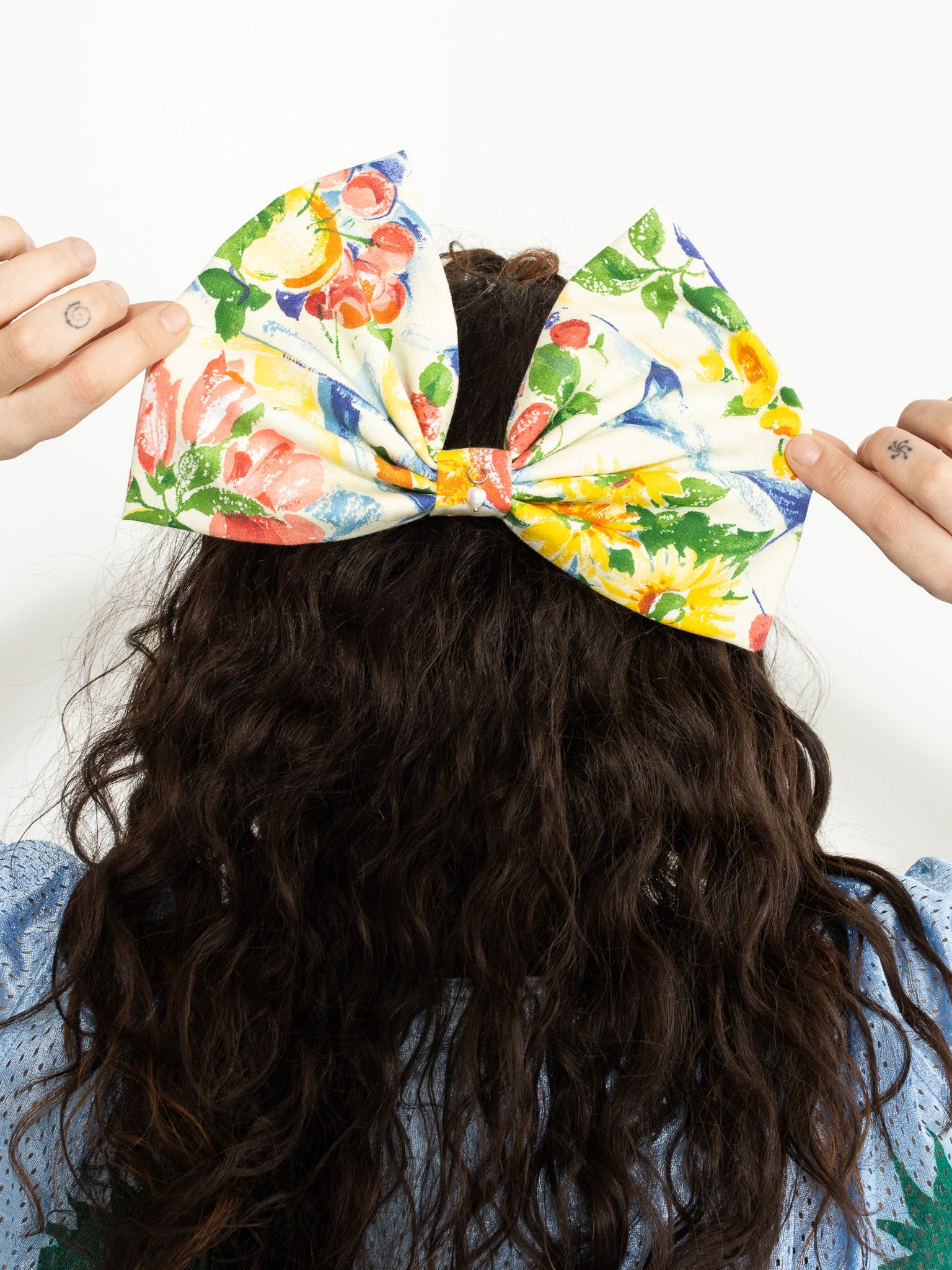 Shop Journal - Floral Embellished Bow