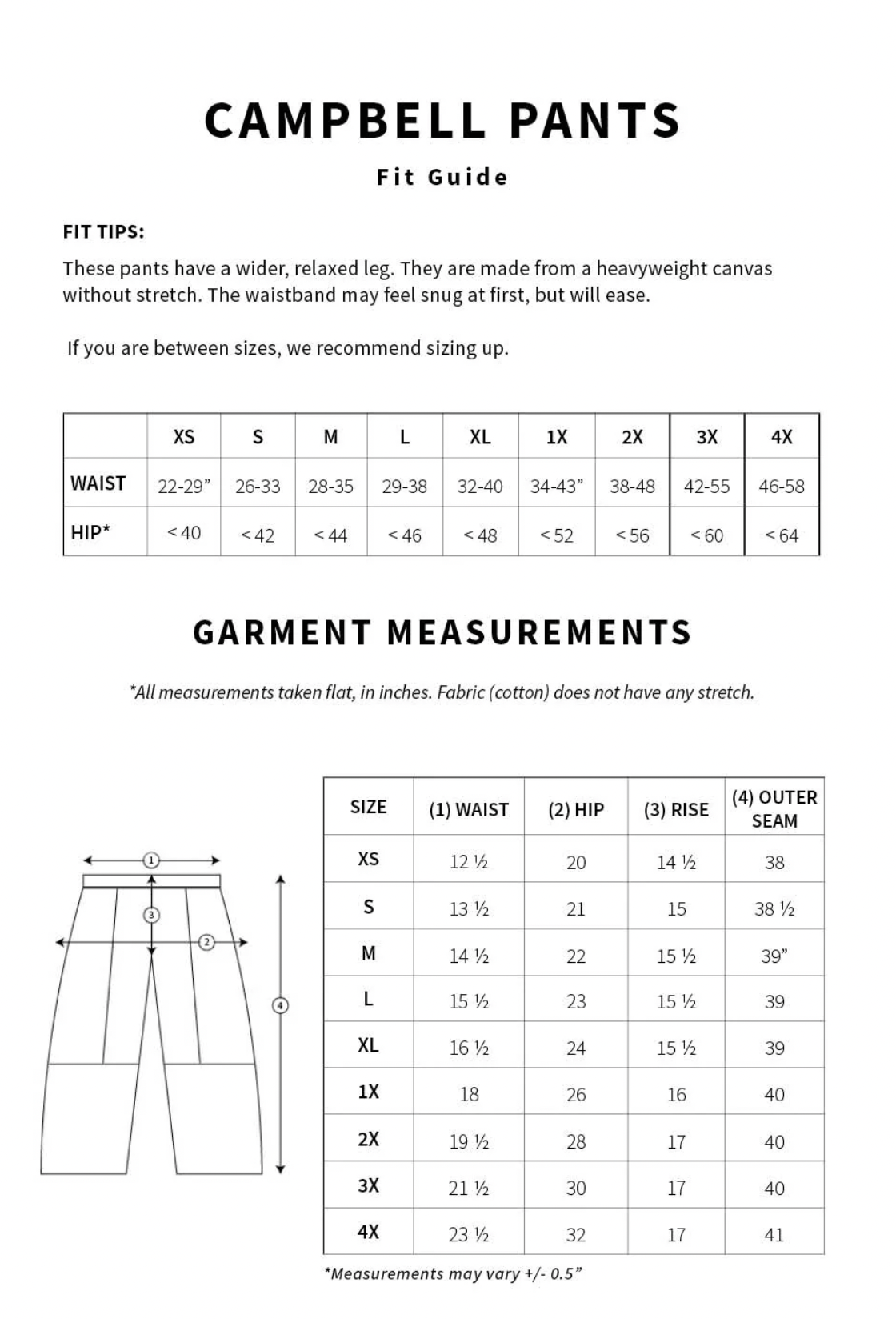 Nettle's Tale - Brown Campbell Pants (XL-4X)