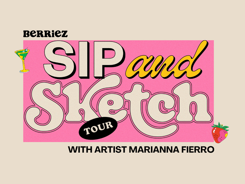 TICKETS: Sip & Sketch with Marianna Fierro - 5/10