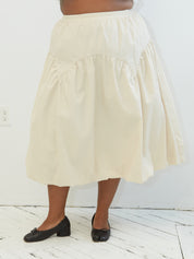 NLT - Khaki Briga Bubble Skirt (1X-5X)