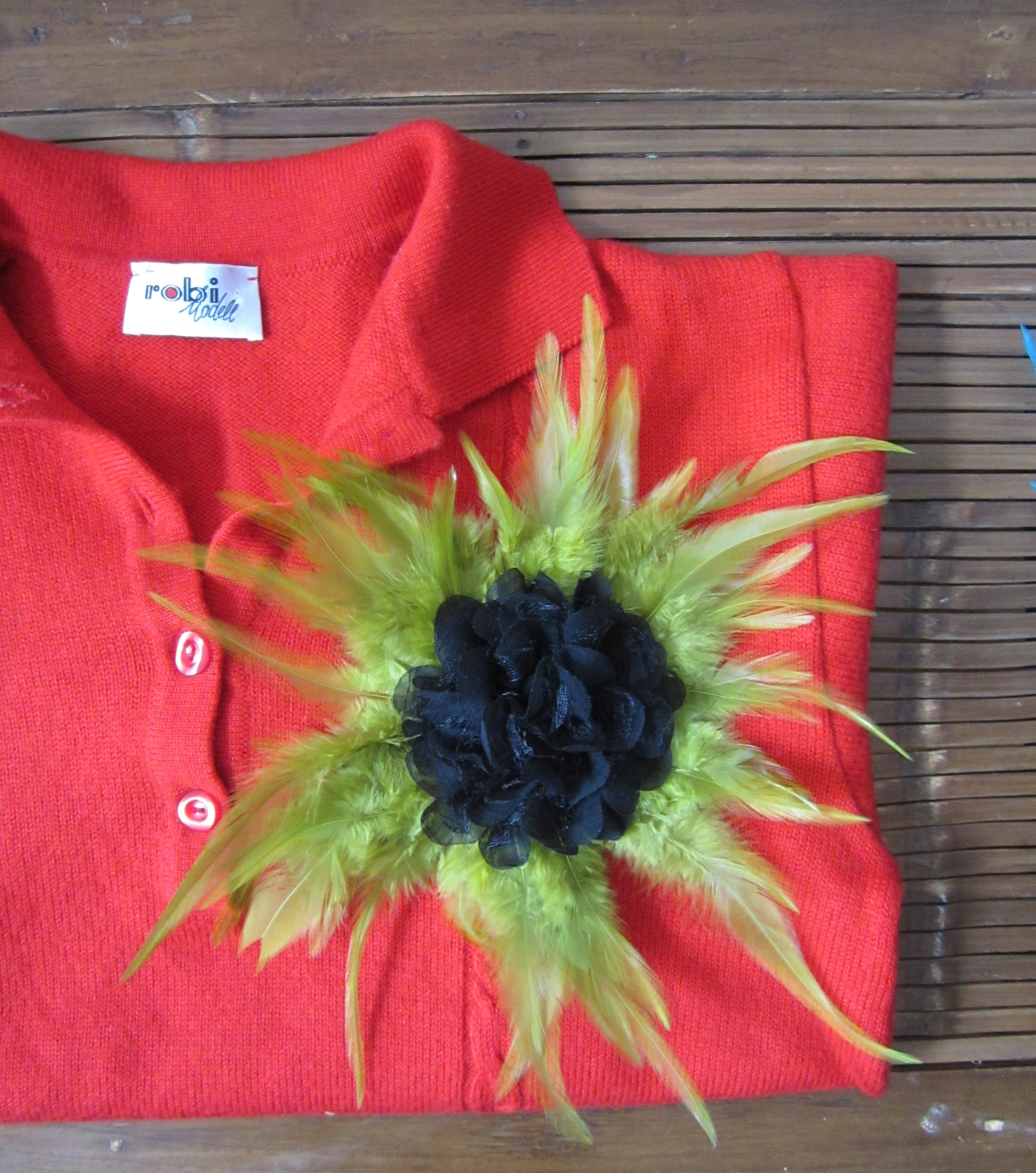 High Dive NYC - Feather Brooch