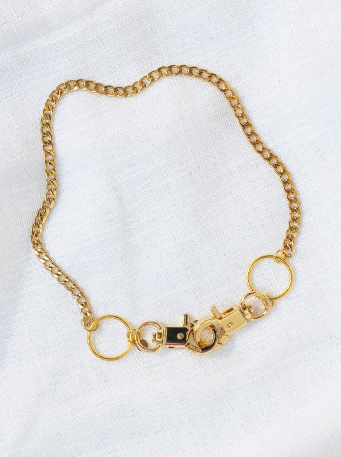 Shop Journal - Double Chunky Lock Chain Gold