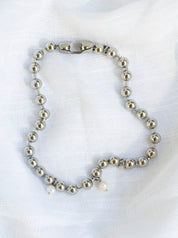 Shop Journal - Dani Pearl Ball Chain Collar