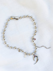 Shop Journal - Flame Jumbo Ball Chain Collar