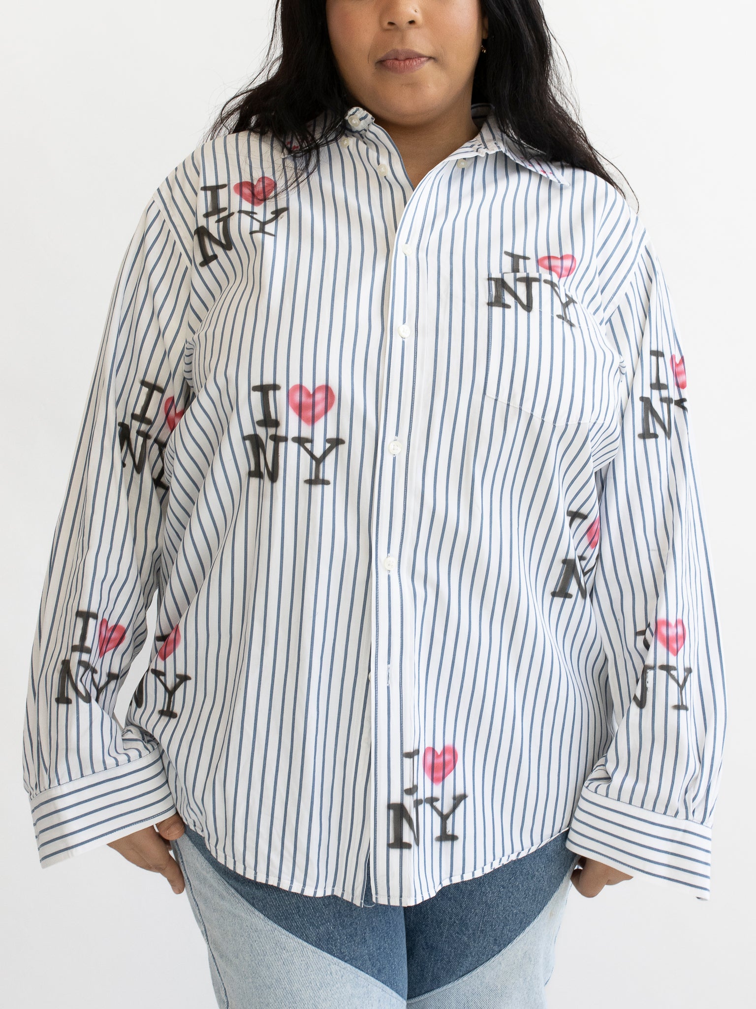 Femlord  BRZ - Striped NY Shirt (XL/1X)
