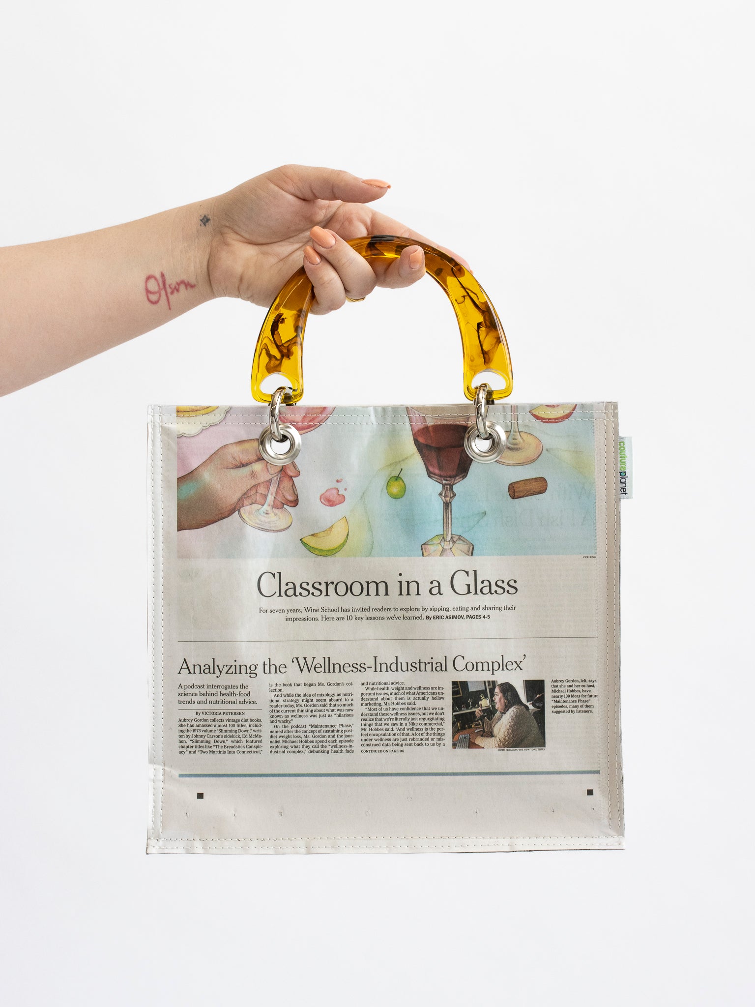 Couture Planet - “Food + Wine" Bag