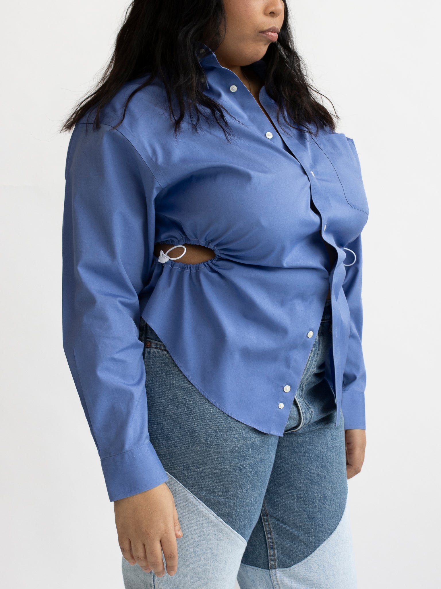 Nena Hansen - Blue Bungee Shirt (XL/1X)