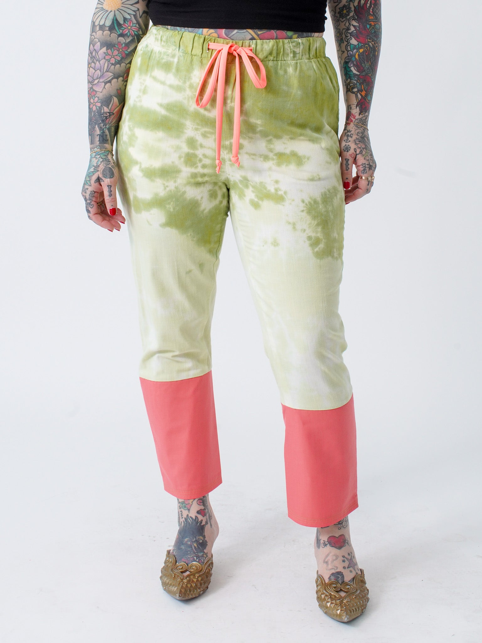 Syd Brisco - Upcycled Tie Dye Trousers