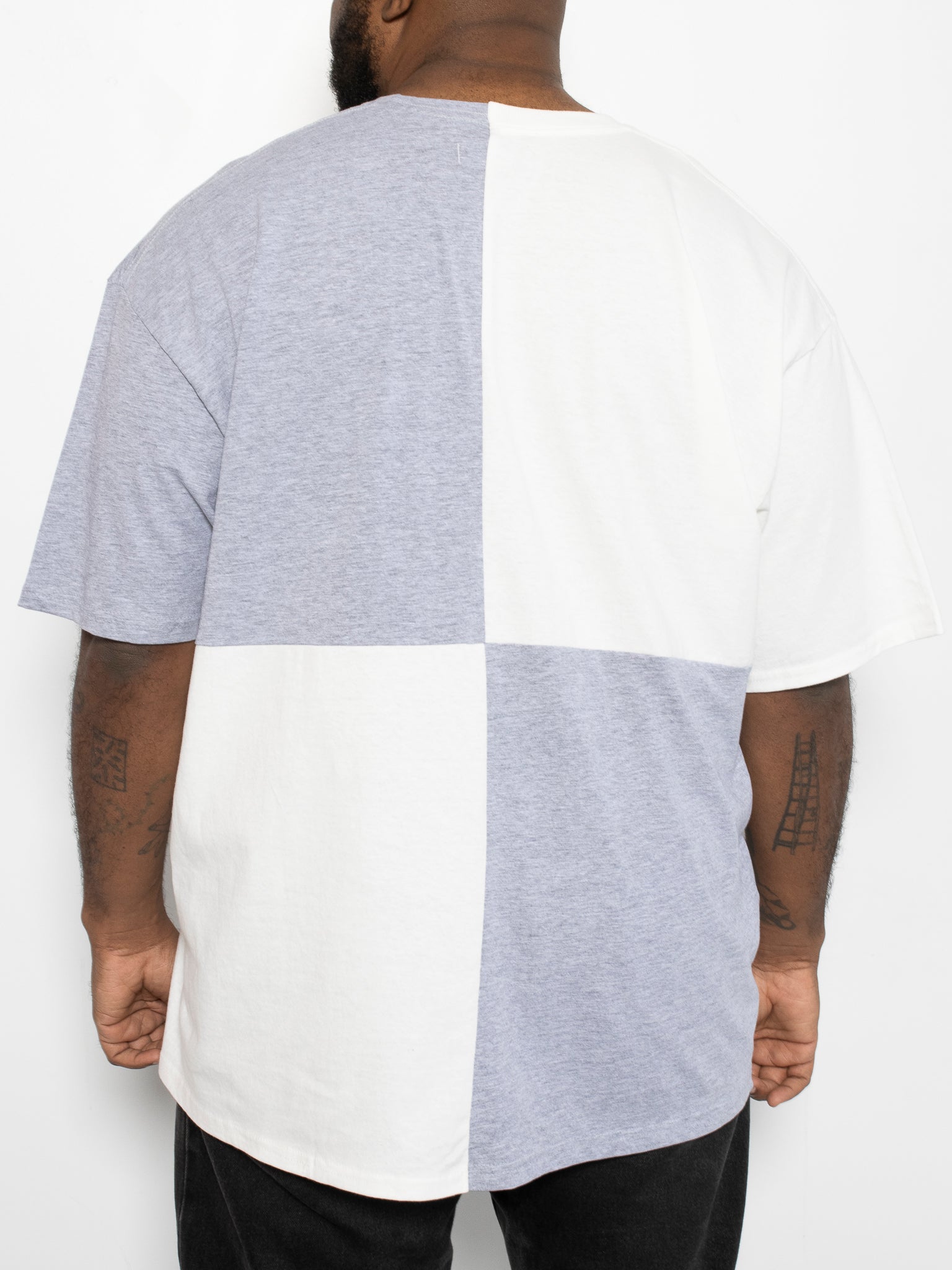 Laurs Kemp x BRZ - Grey Checkerboard Tee