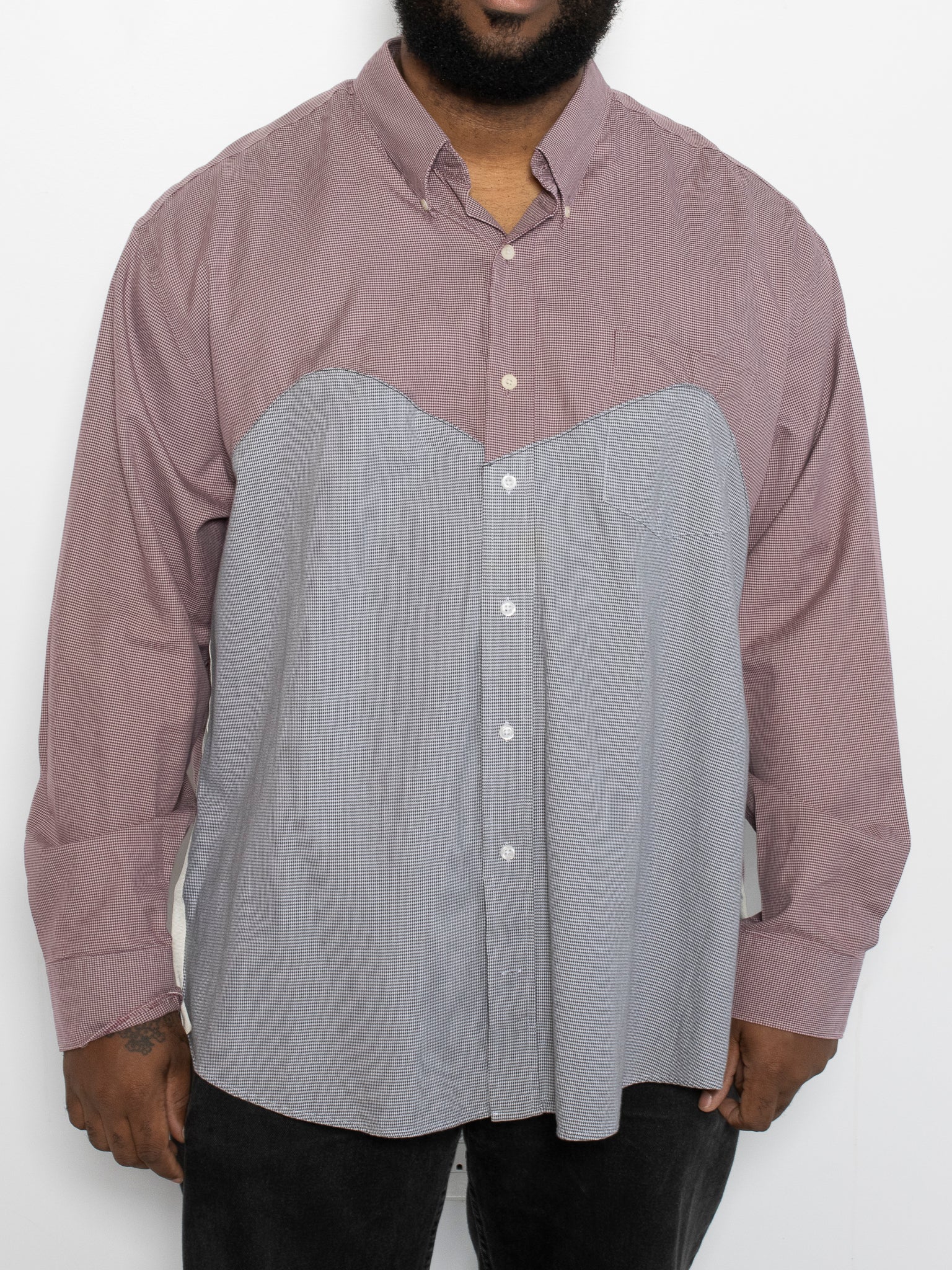 TAME - Tuxedo Button Down (2X)