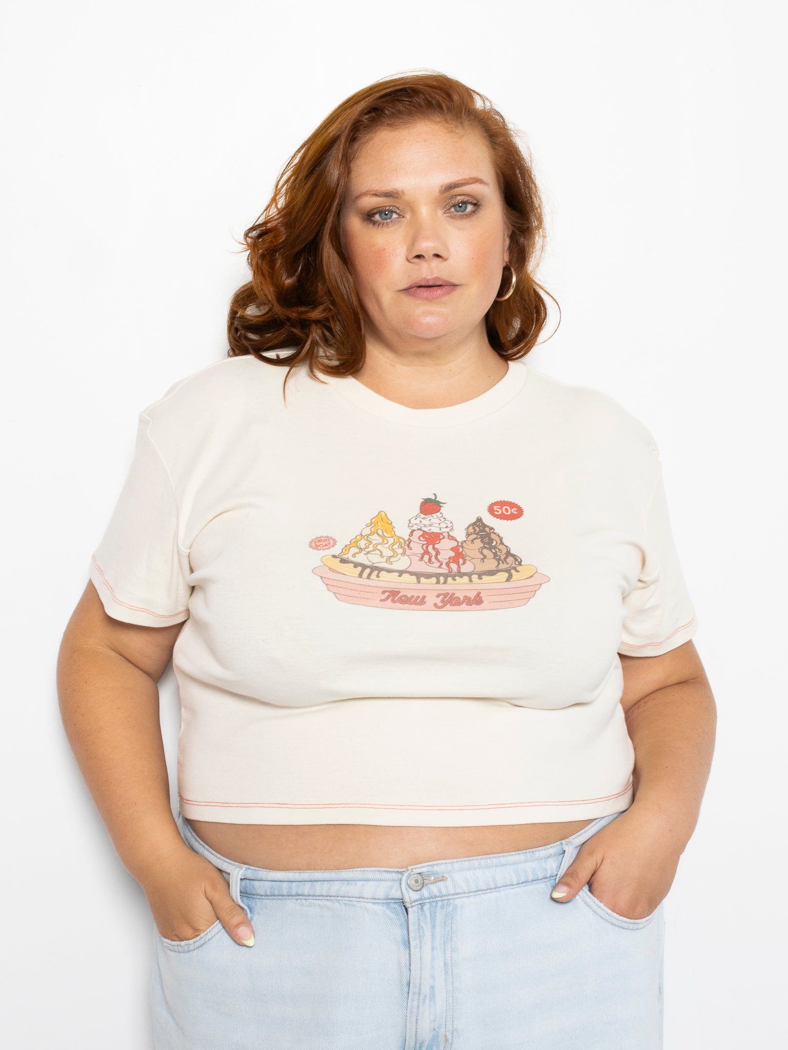 Fruit Face - Fruit Boat Baby Tee (3X + 4X)