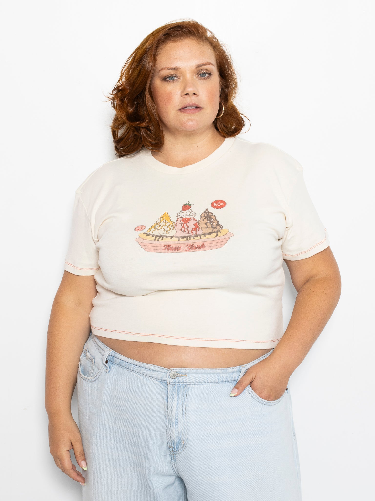 Fruit Face - New York City Ribbon Tee (XL-4X)