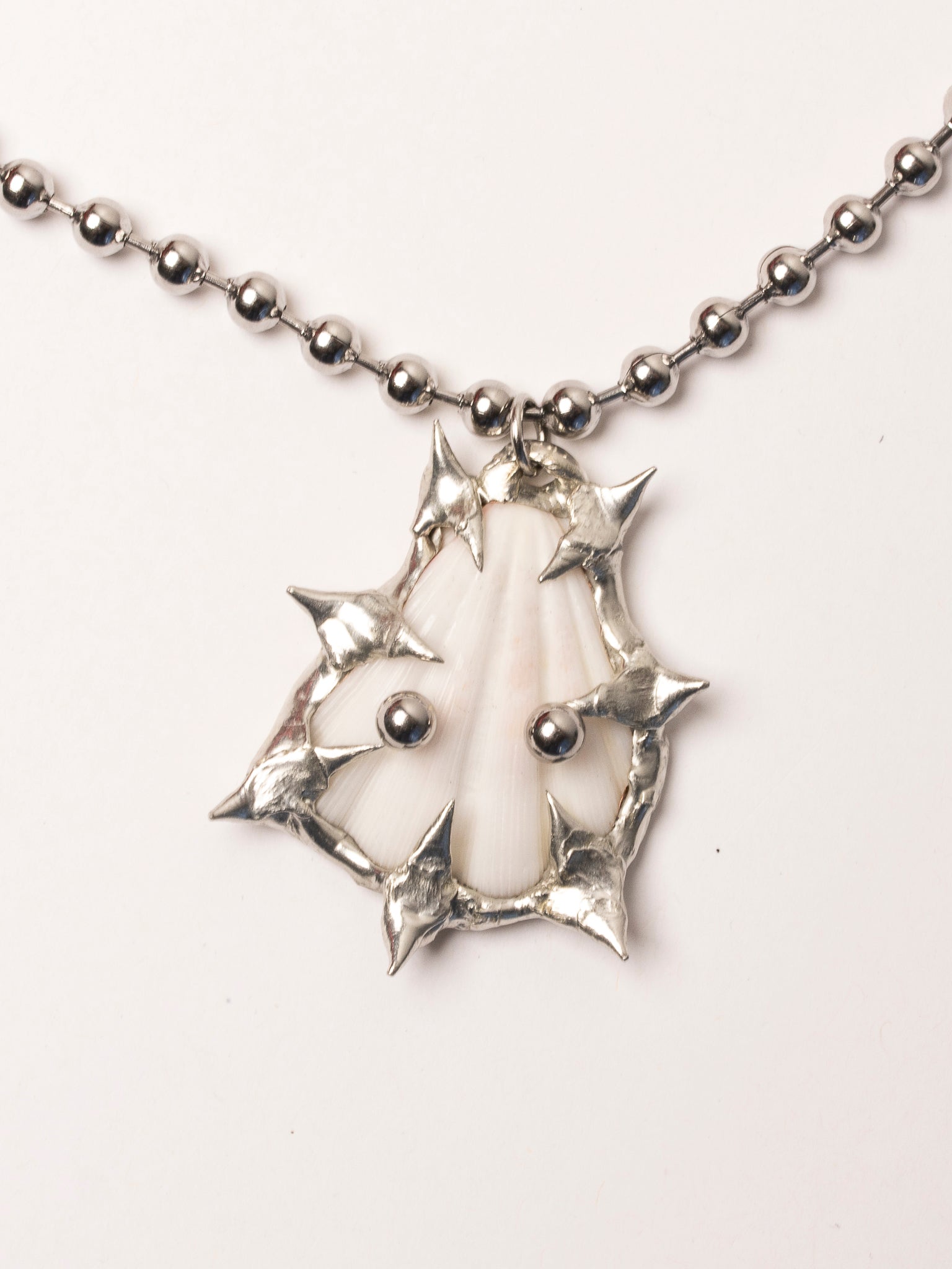 My Dearest World - Pierced Scallop Necklace