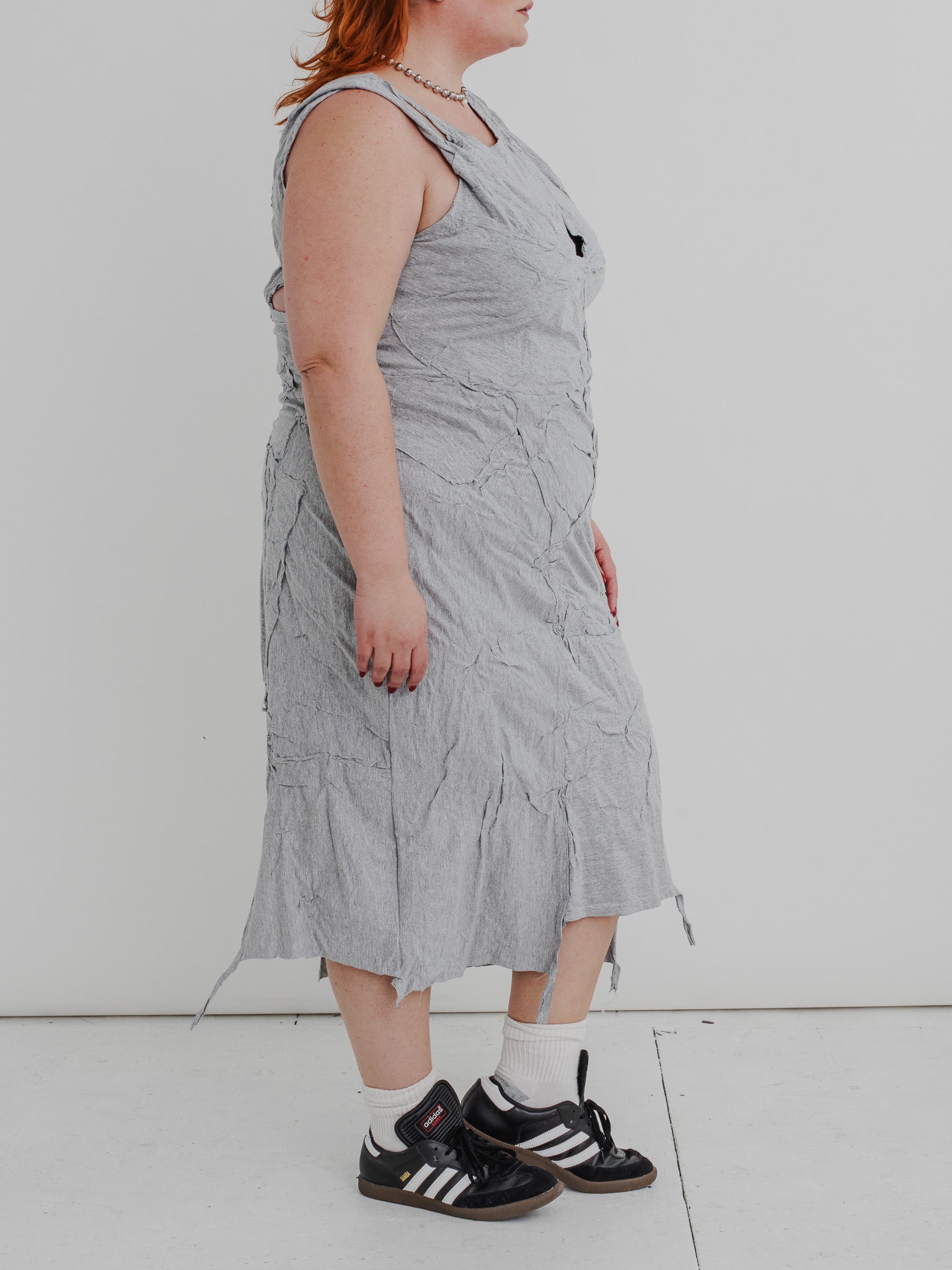 Alayna Roe - Grey Scrap Dress