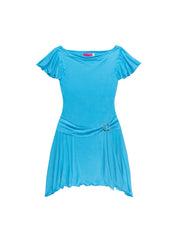 Tyler McGillivary - Blue Mini Dress (XL-4X)