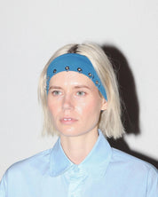 KKCo - Pierced Headband in Lagoon