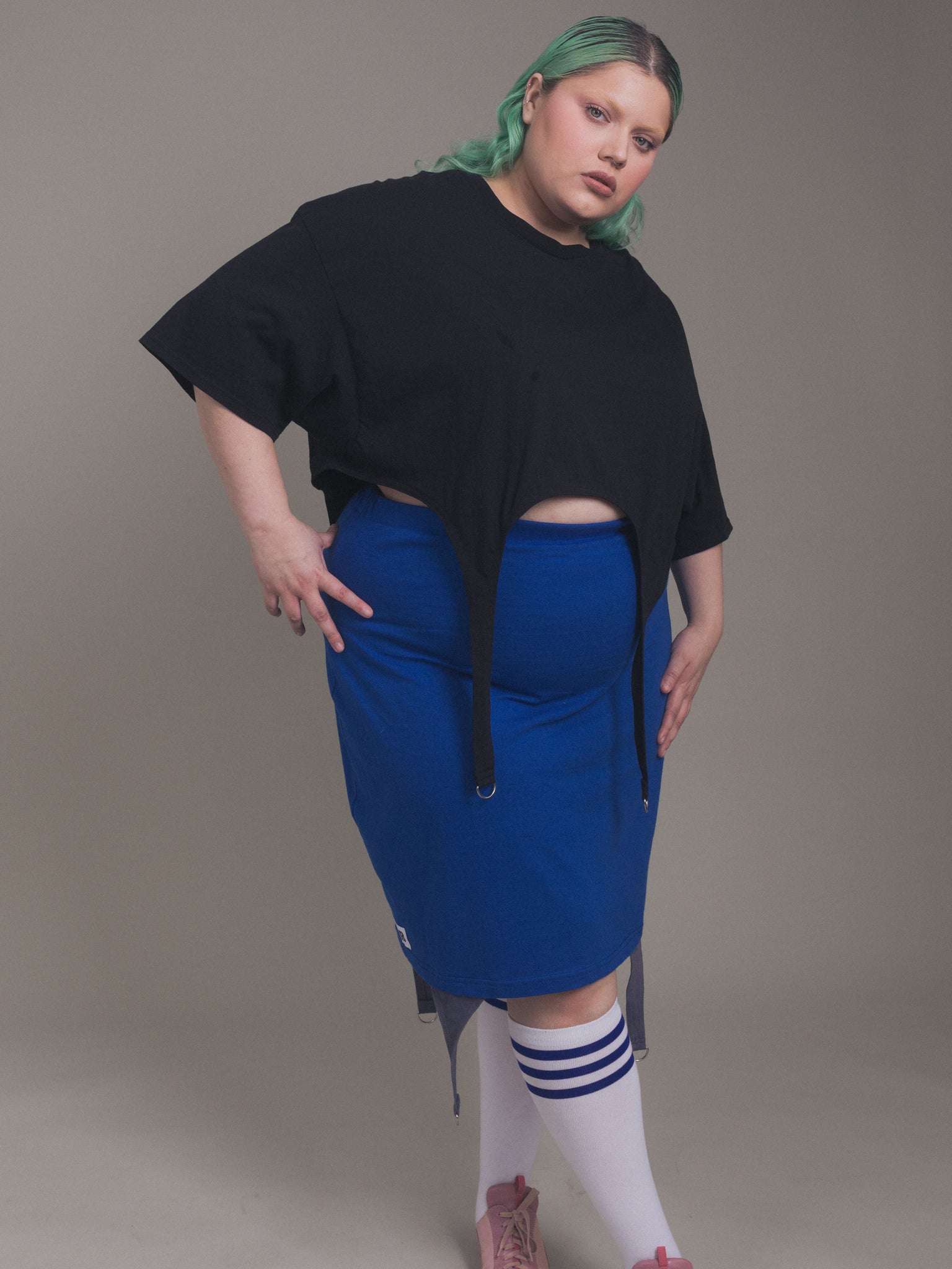 Shop Journal x BRZ - Black Garter Tee (XL + 3X)