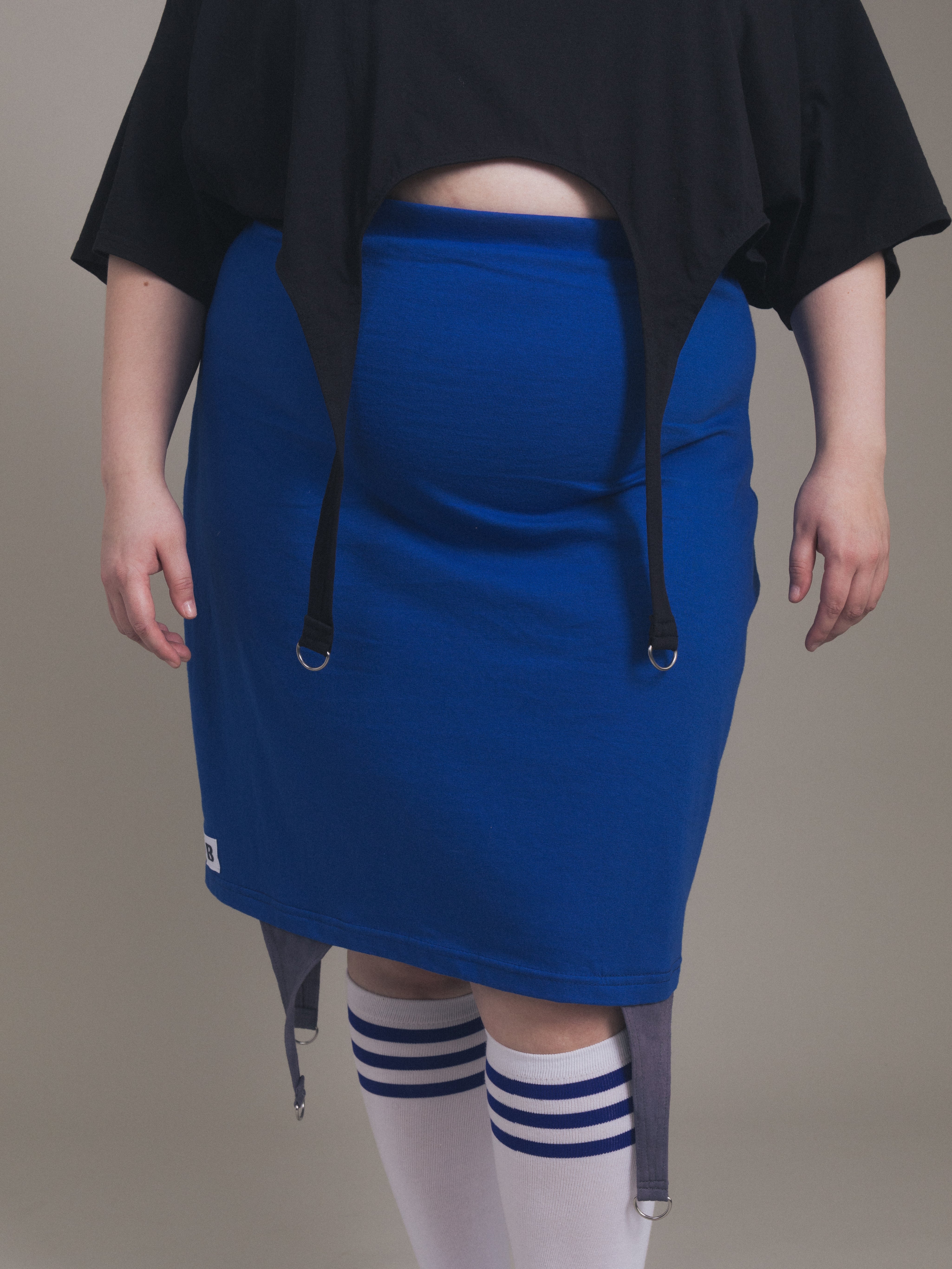 Shop Journal x BRZ - Black Garter Tee (XL-5X)