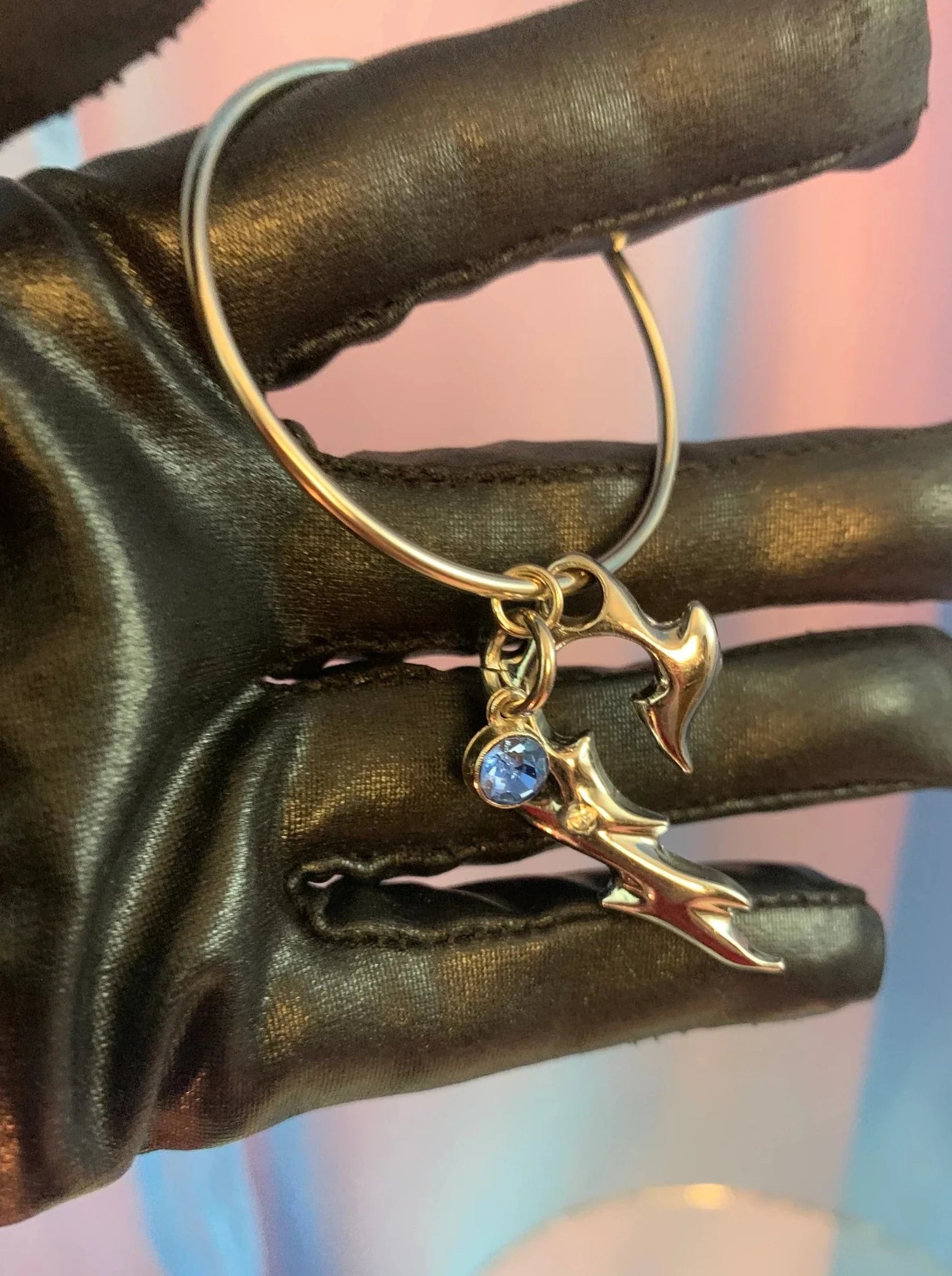 Shop Journal - Rhinestone Flame Earrings