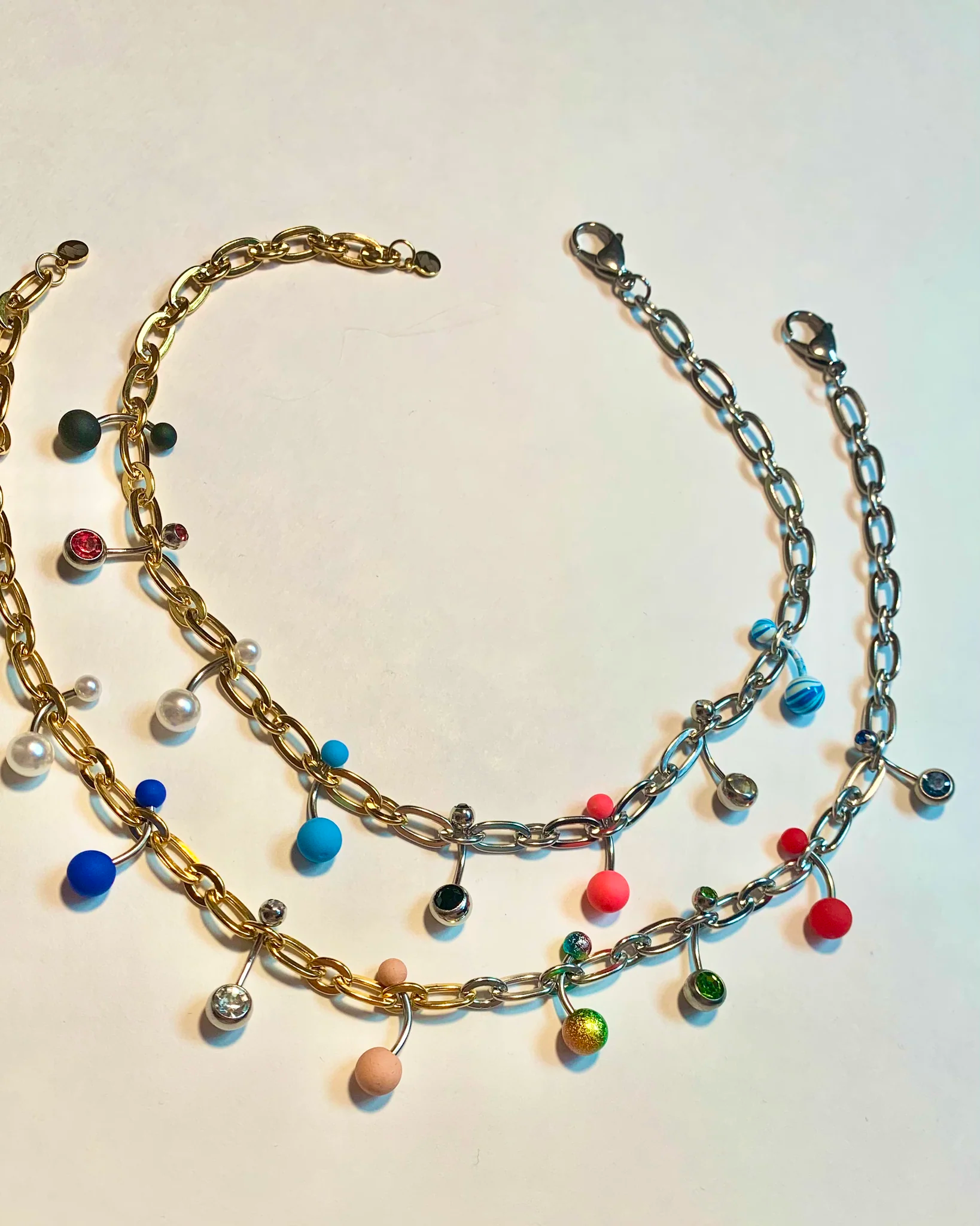 Shop Journal - Luxe Curved Barbell Necklace