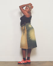 Leblanc Studios - Denim Skirt (Sizes L-3X)