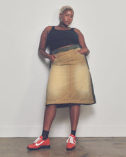 Leblanc Studios - Denim Skirt (Sizes L-3X)