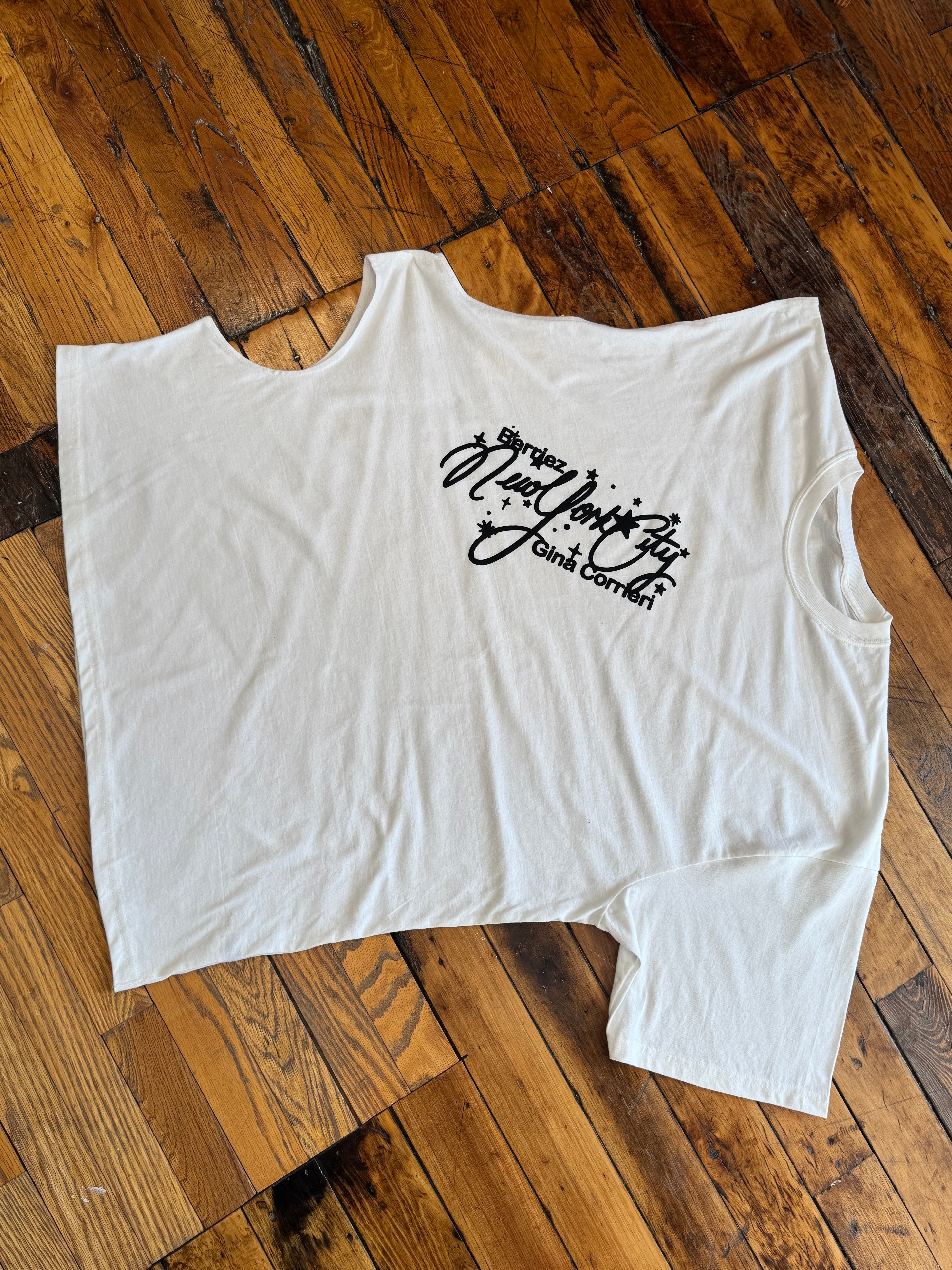 Gina Corrieri x BRZ - NYC U Top - White (4X)
