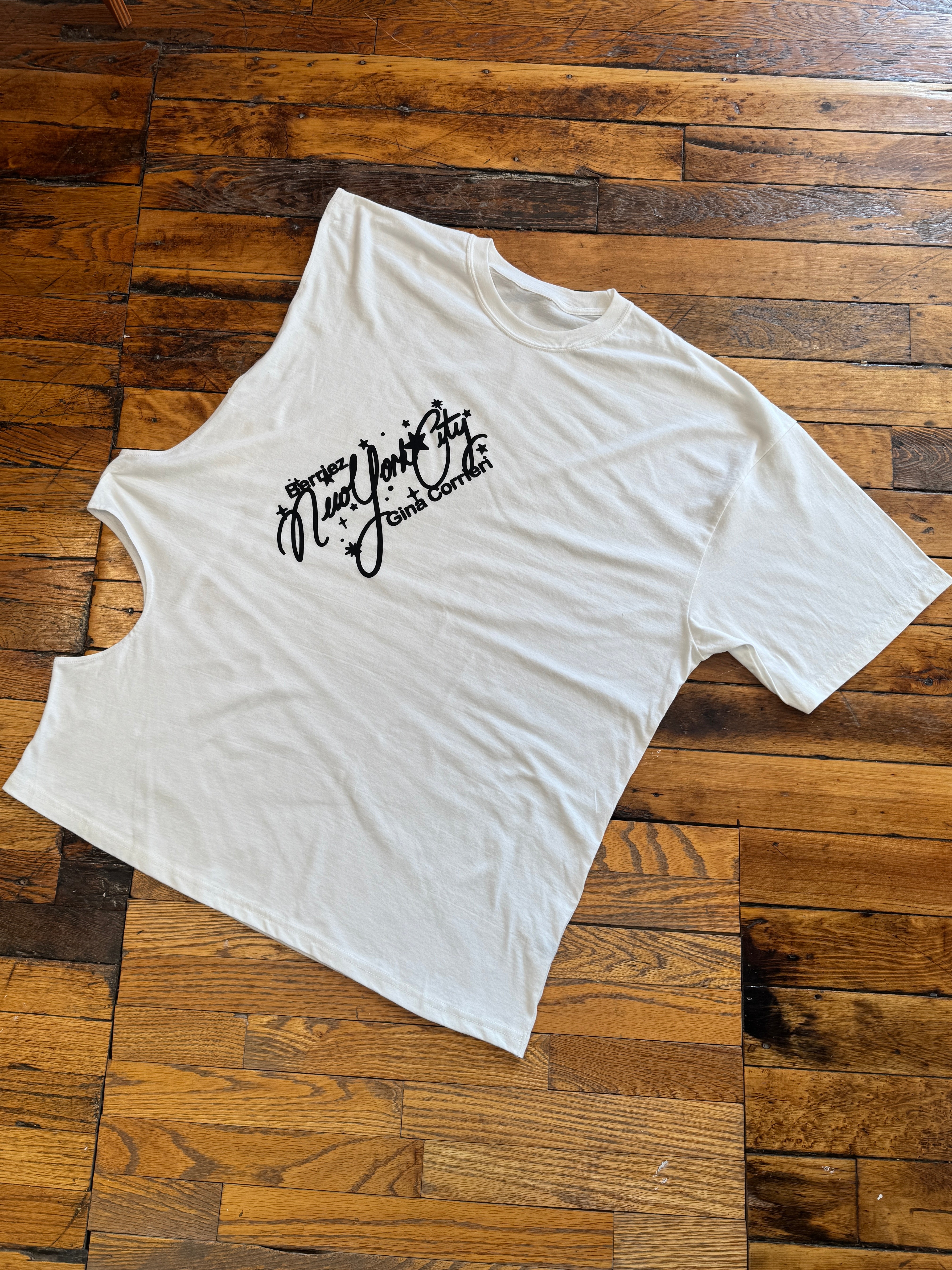 Gina Corrieri x BRZ - NYC U Top - White (4X)