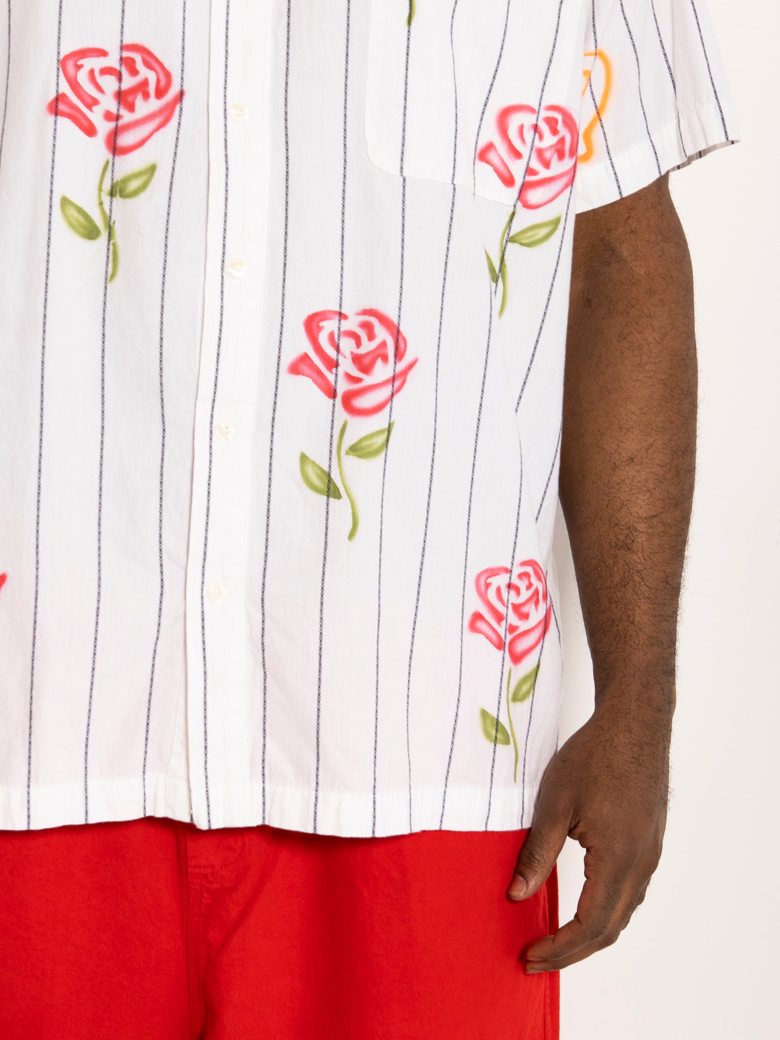 Femlord x BRZ - Valentine's Rose Short Sleeve Shirt (XL/1X)