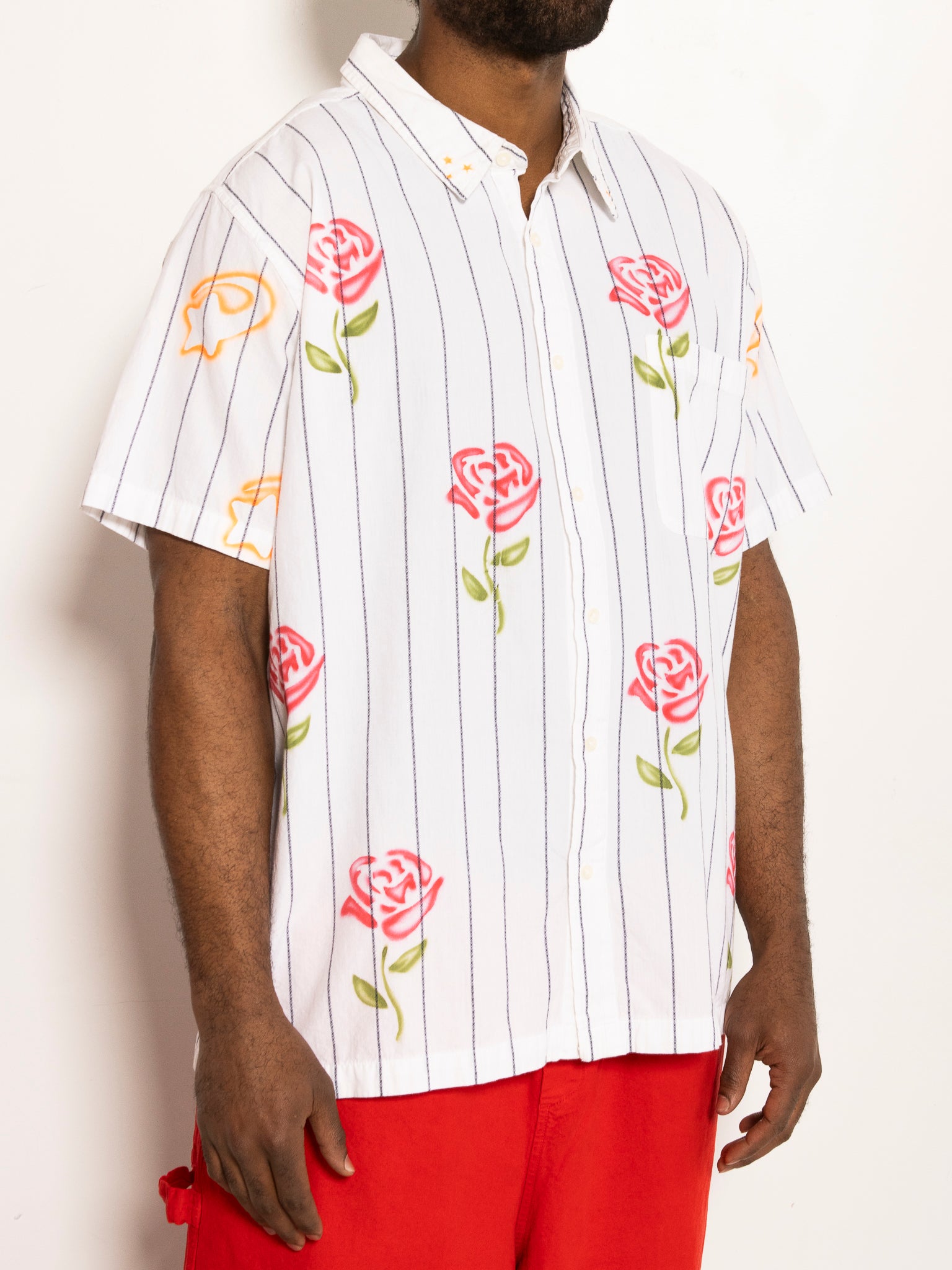 Femlord x BRZ - Valentine's Rose Short Sleeve Shirt (XL/1X)