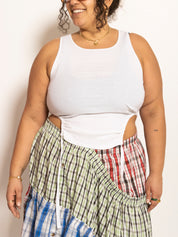 Nena Hansen - Bungee Tank (Black + White, L-3X)