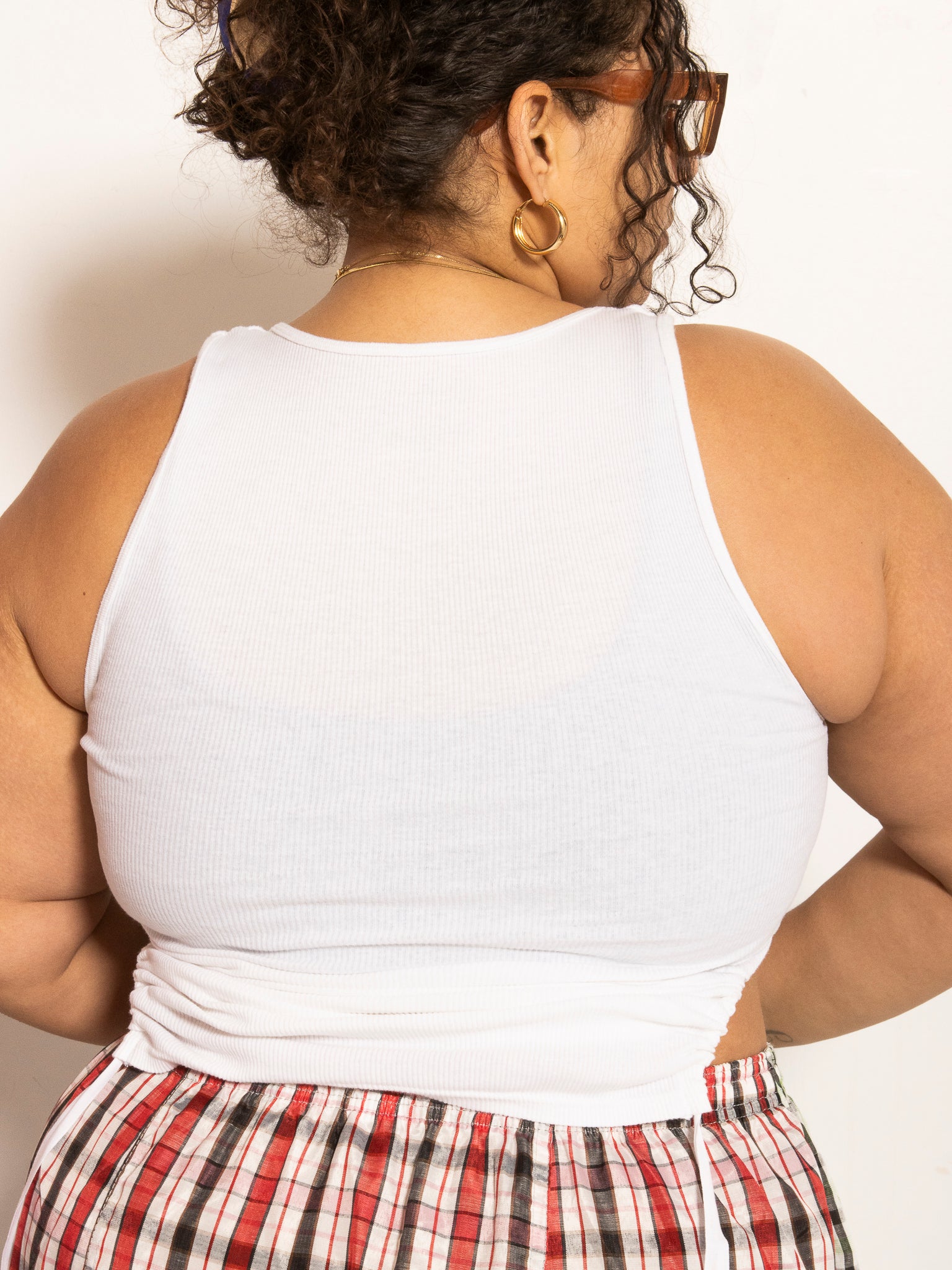 Nena Hansen - Bungee Tank (Black + White, L-3X)