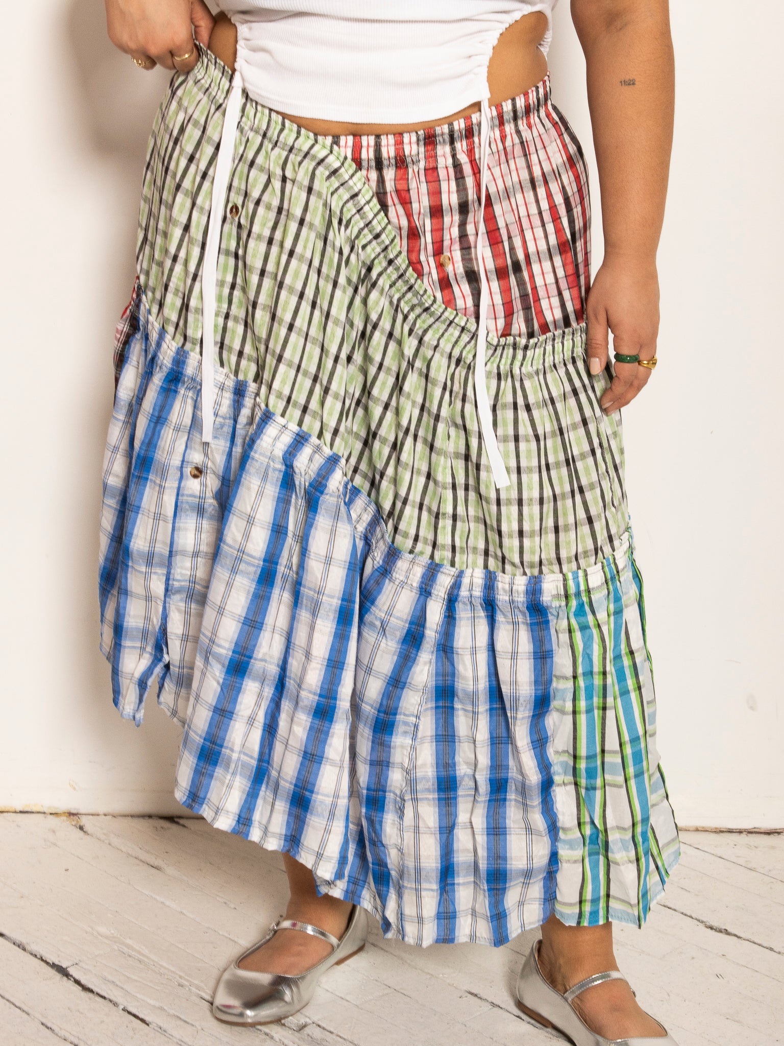 Dauan Jacari - Colorful Spiral Boxer Skirt