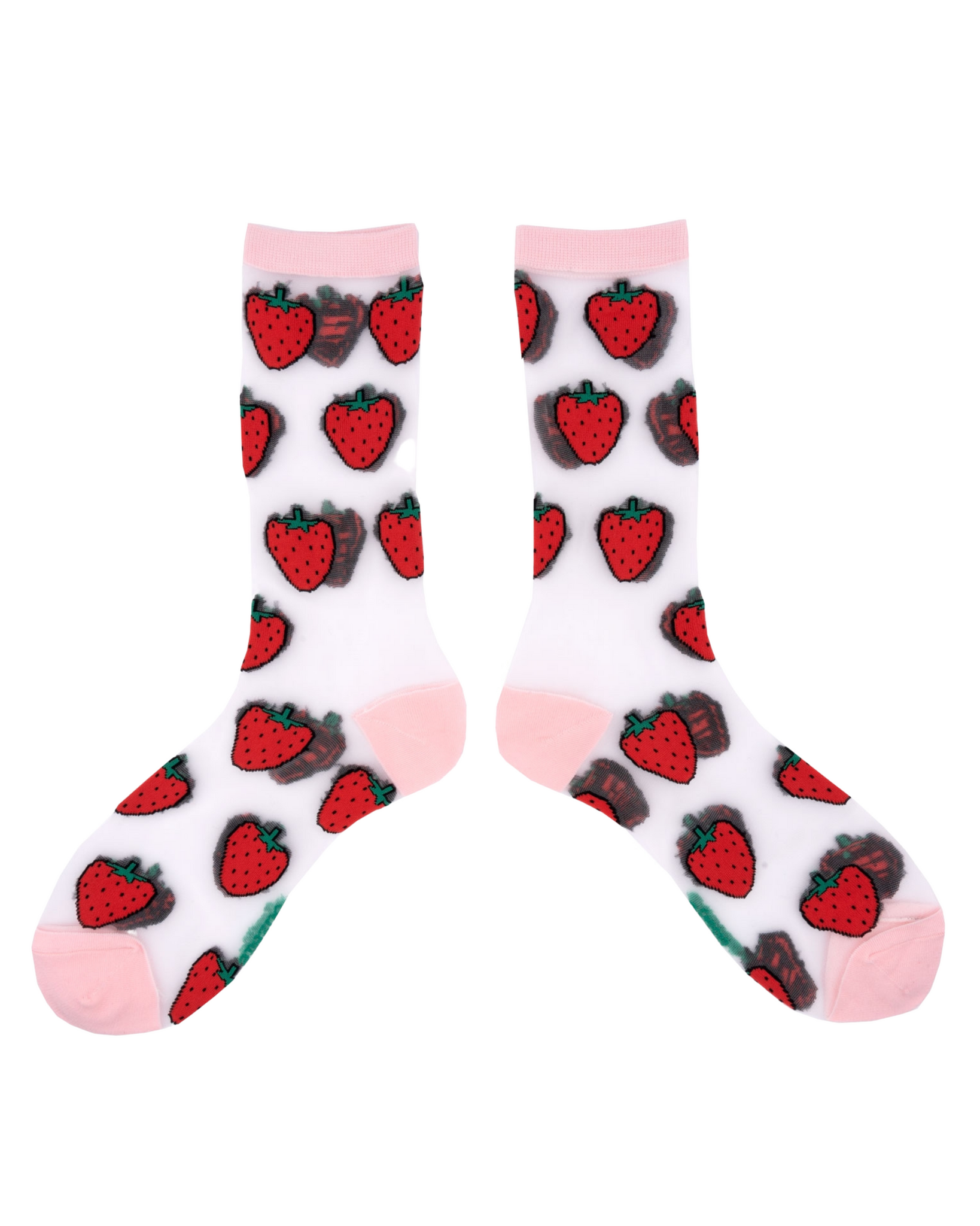 Coucou Suzette - Sheer Berry Socks