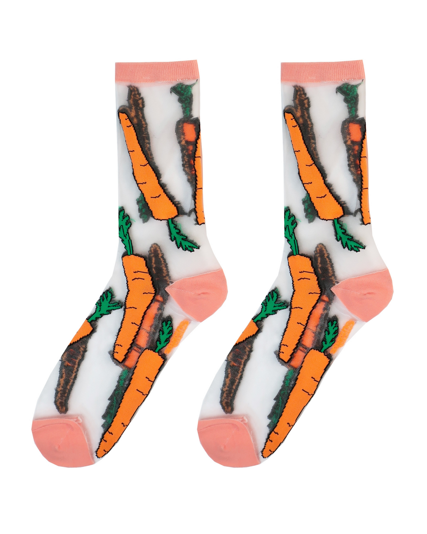 Coucou Suzette - Sheer Carrot Socks