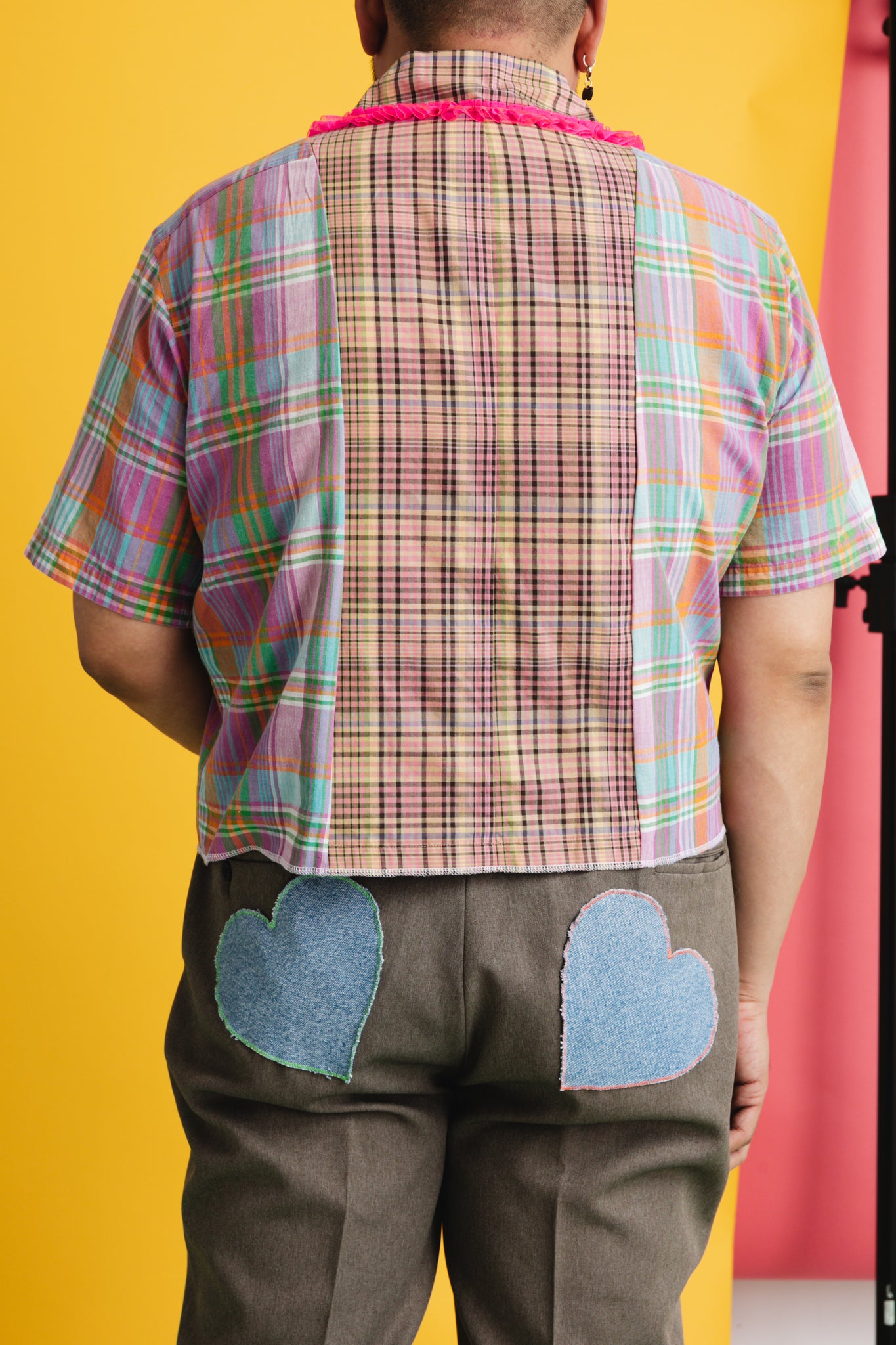 DR x BRZ - Babydoll Plaid Button Down