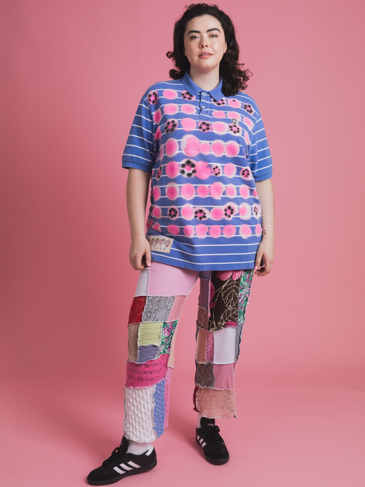 FiOT - Pink Patchwork Pants