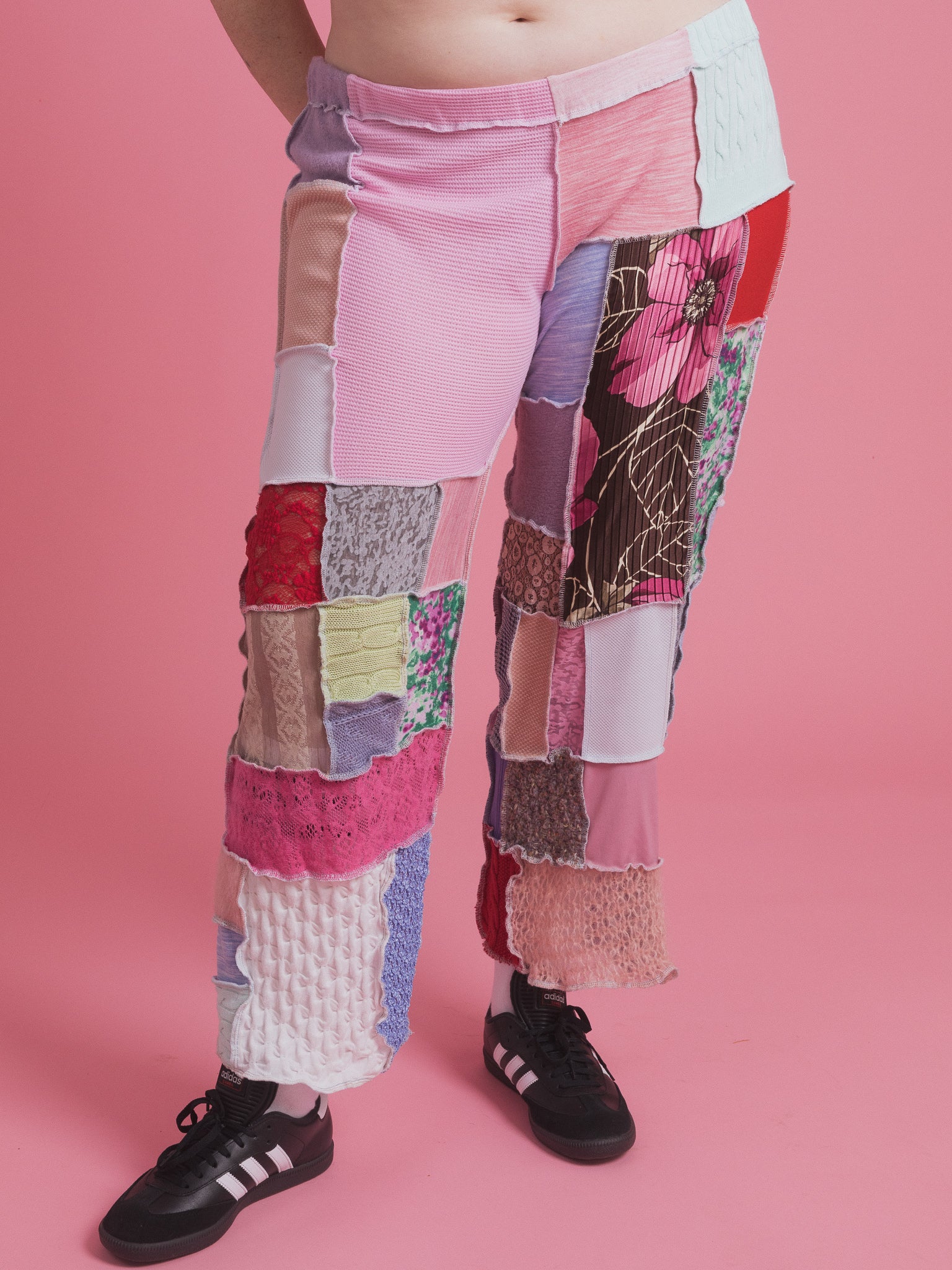 FiOT - Pink Patchwork Pants